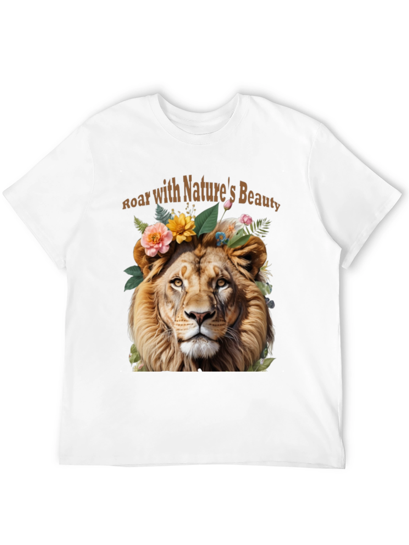 Natures Beauty Lion Graphic Tee