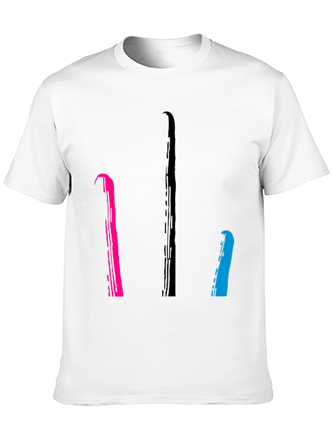 Abstract Line Art T-Shirt