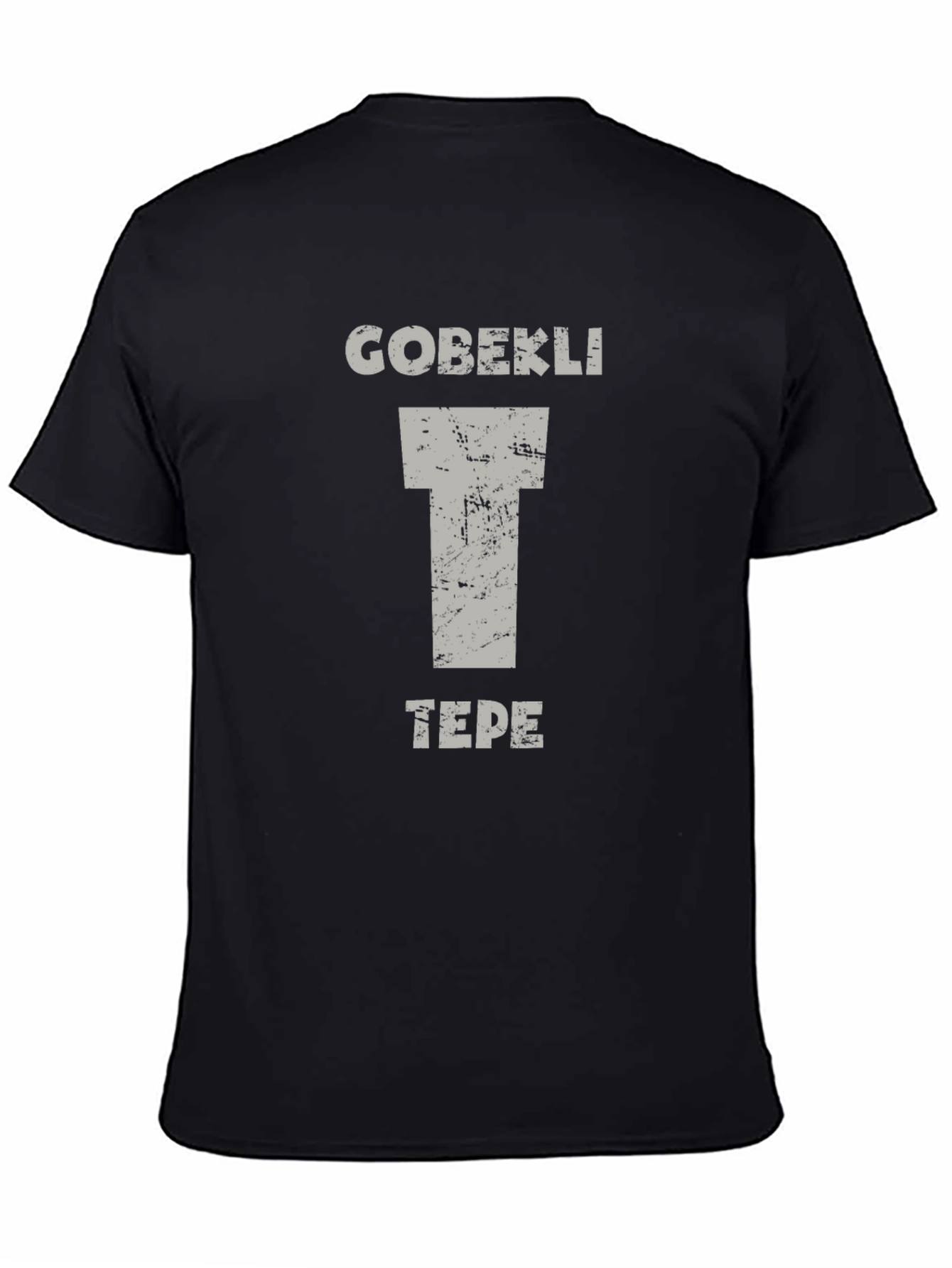 Göbekli Tepe Graphic Tee - Black T-Shirt
