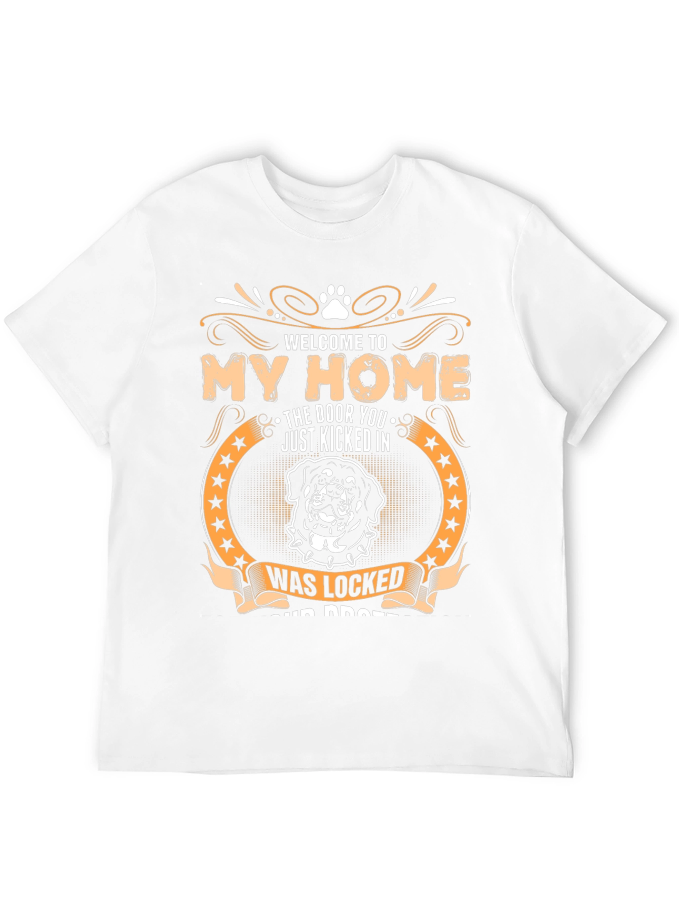 Welcome to My Home Rottweiler Graphic T-Shirt