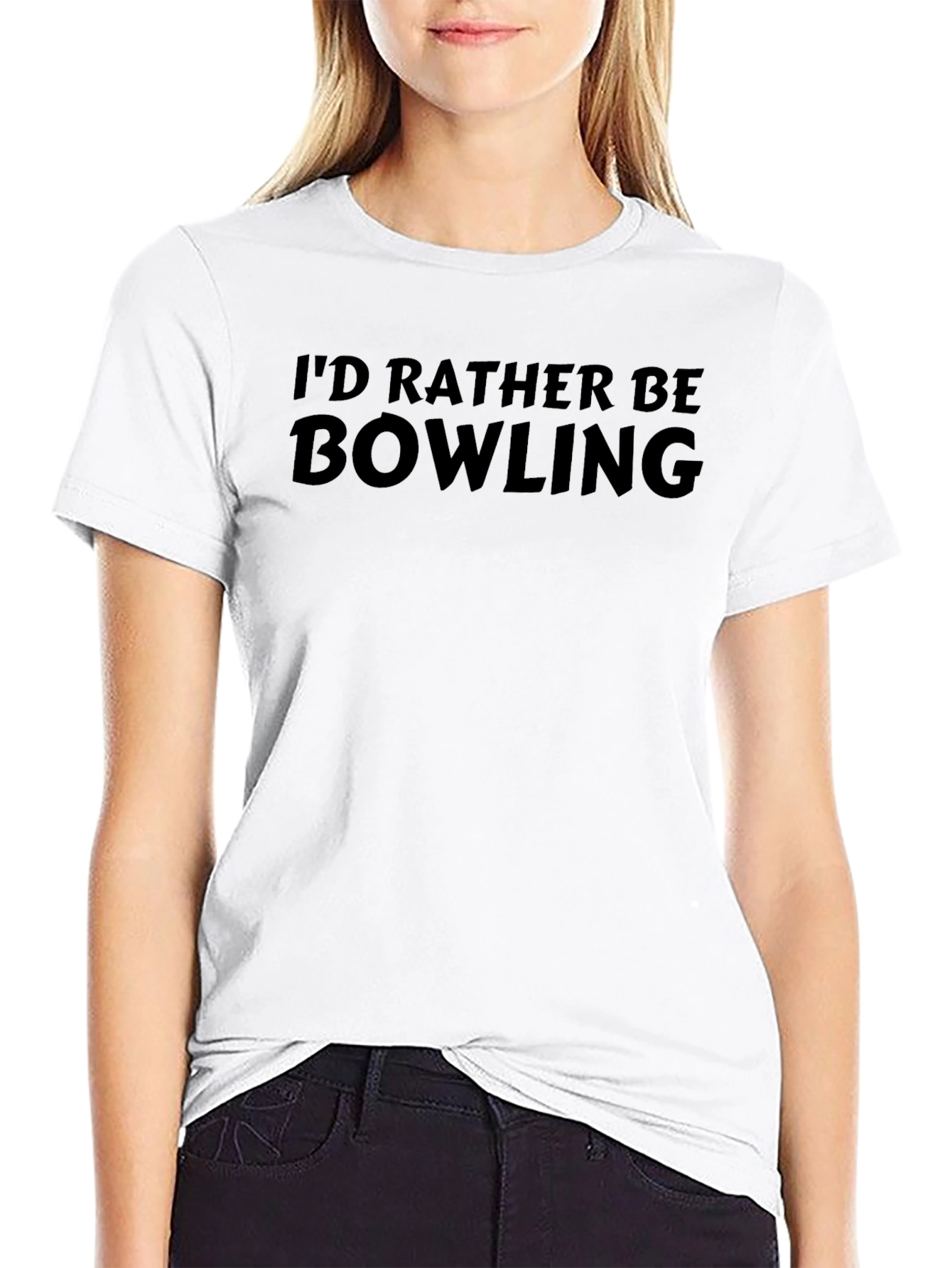 Id Rather Be Bowling T-Shirt