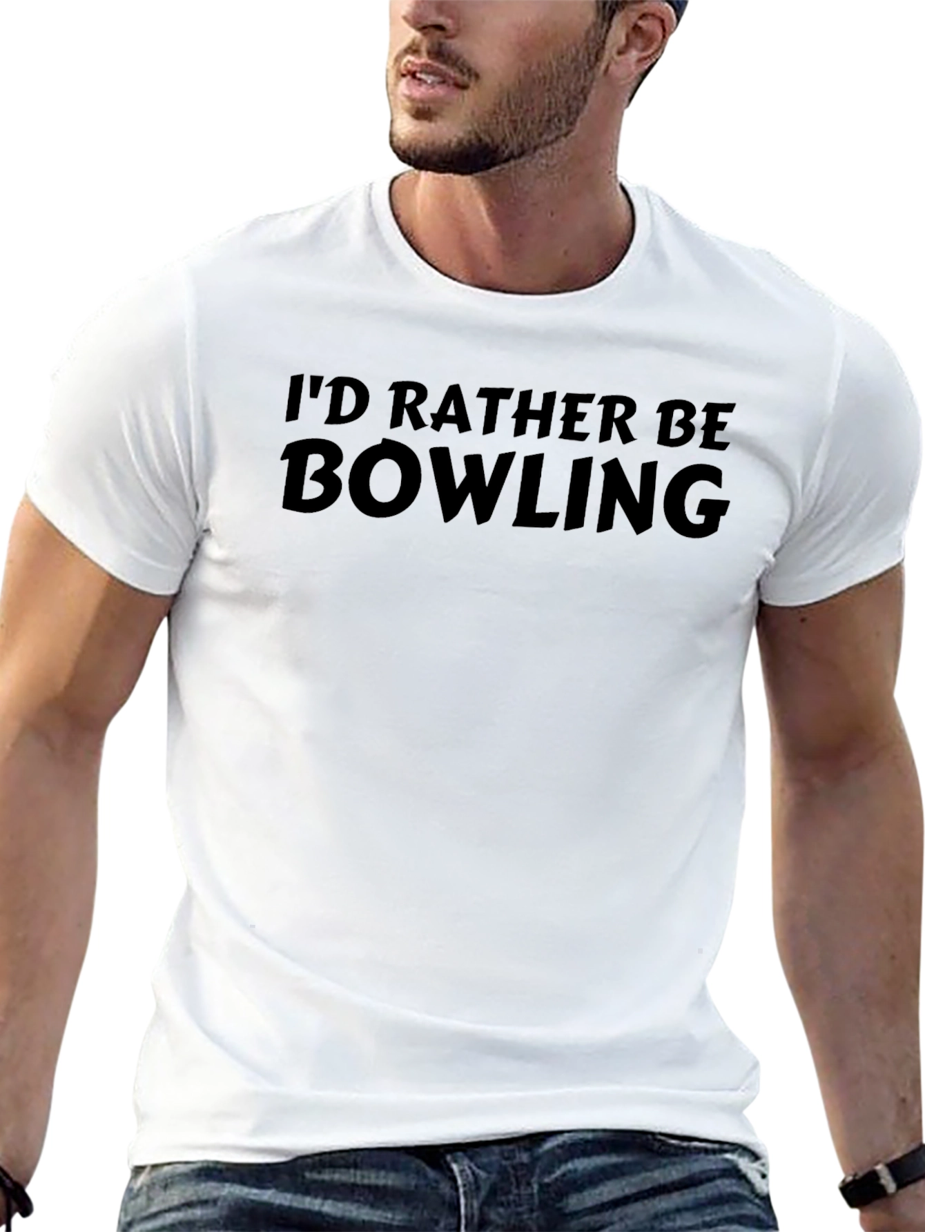 Id Rather Be Bowling T-Shirt