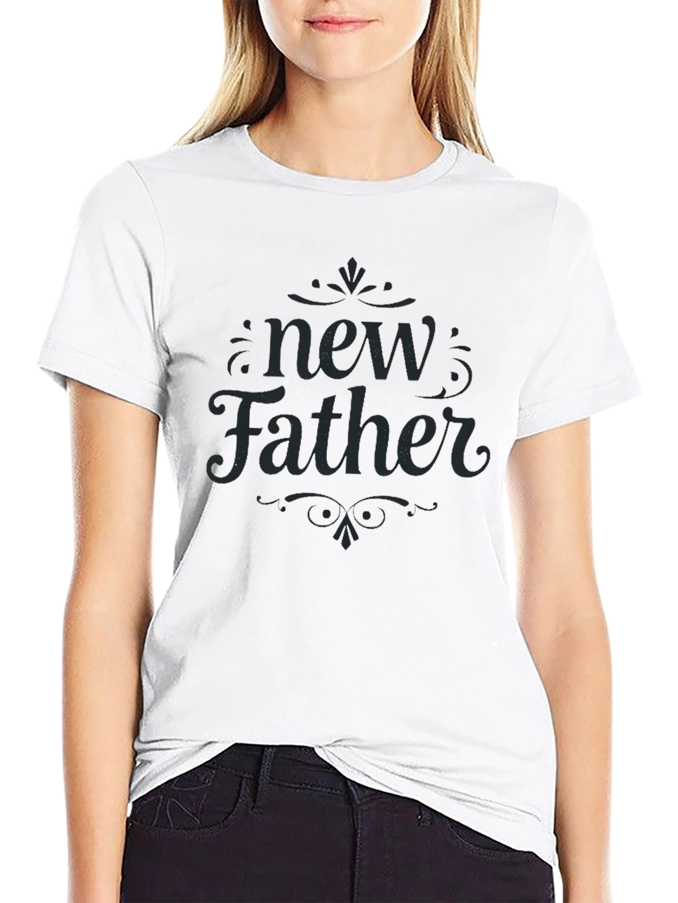 New Father Graphic T-Shirt - Soft Cotton Blend