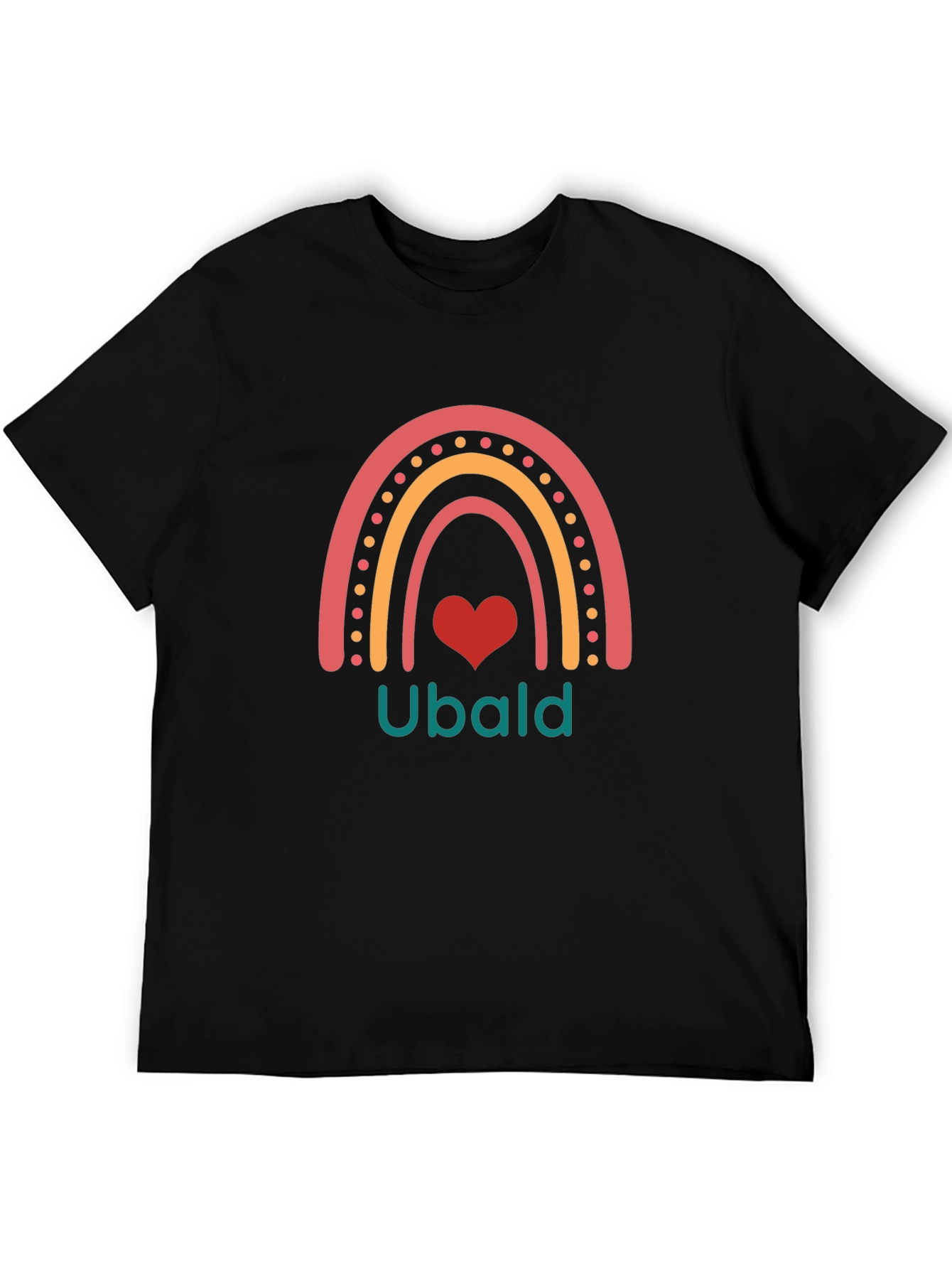 Rainbow Ubald Heart T-Shirt