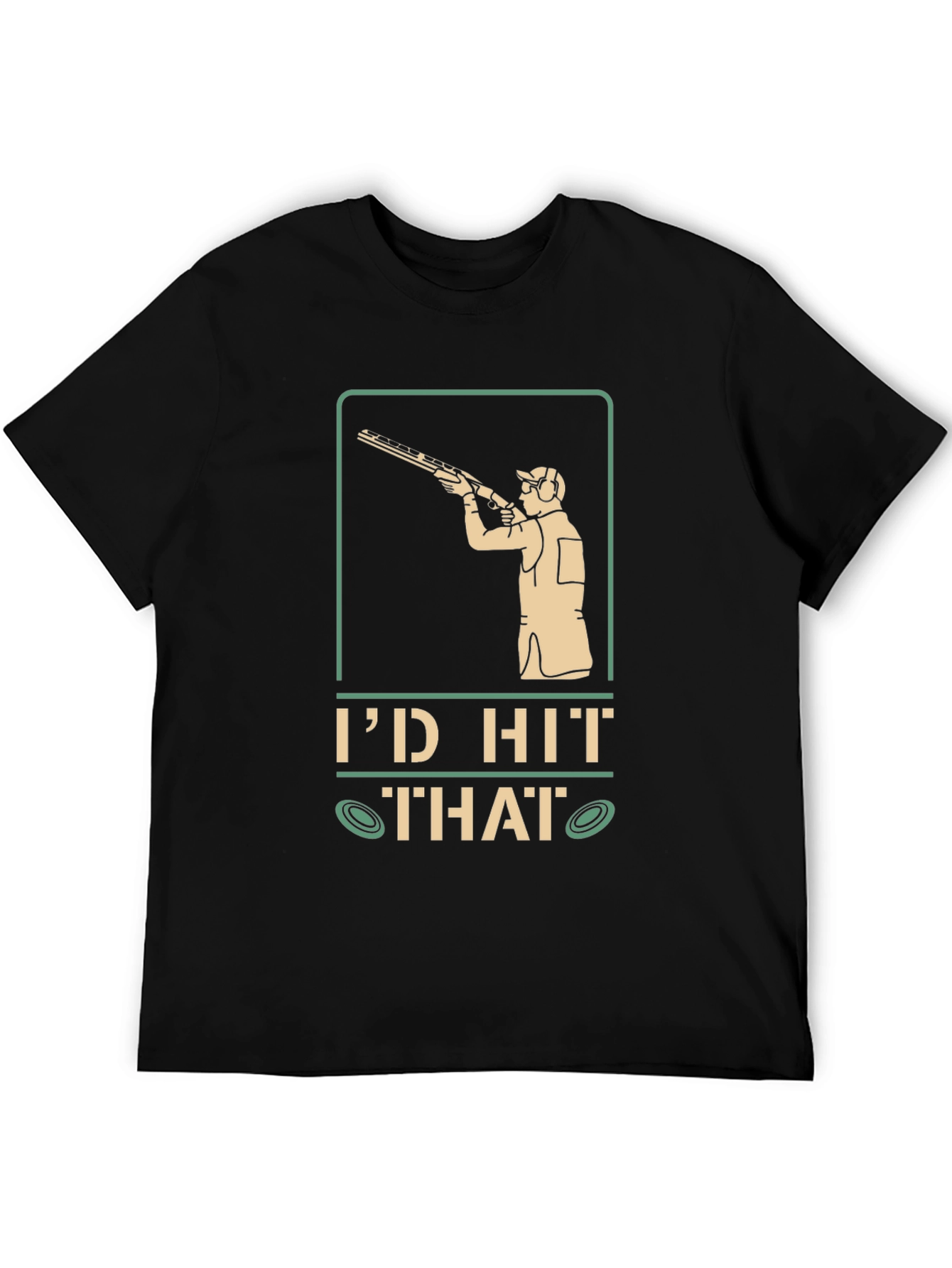 Id Hit That Clay Target Shooting T-Shirt