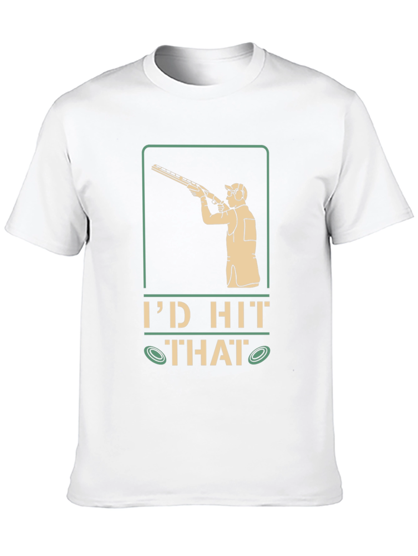 Id Hit That Clay Target Shooting T-Shirt
