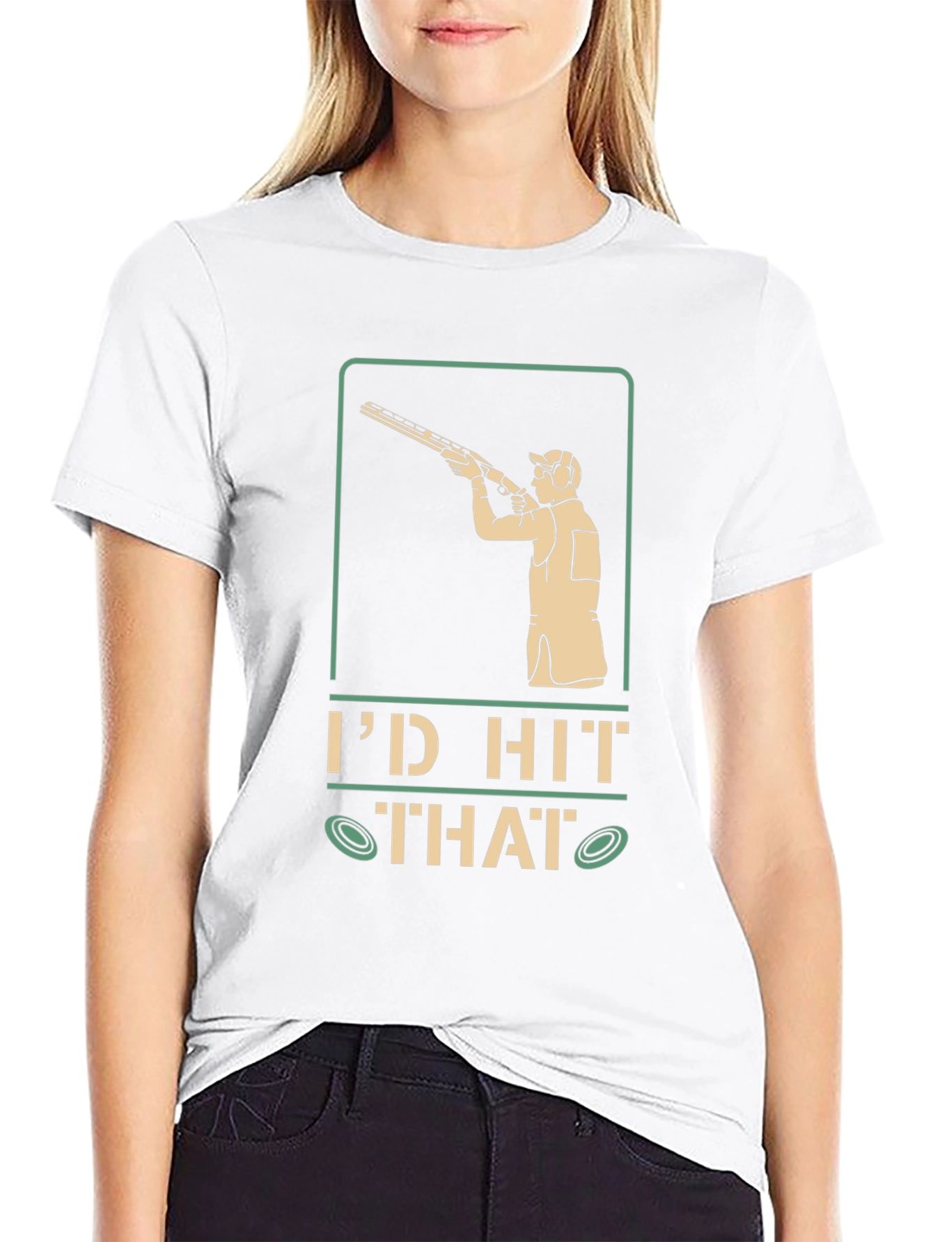 Id Hit That Clay Target Shooting T-Shirt