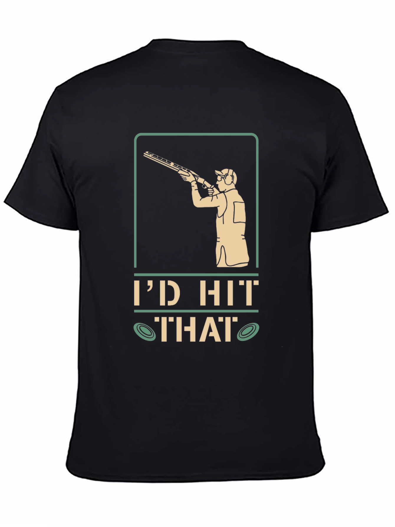 Id Hit That Clay Target Shooting T-Shirt