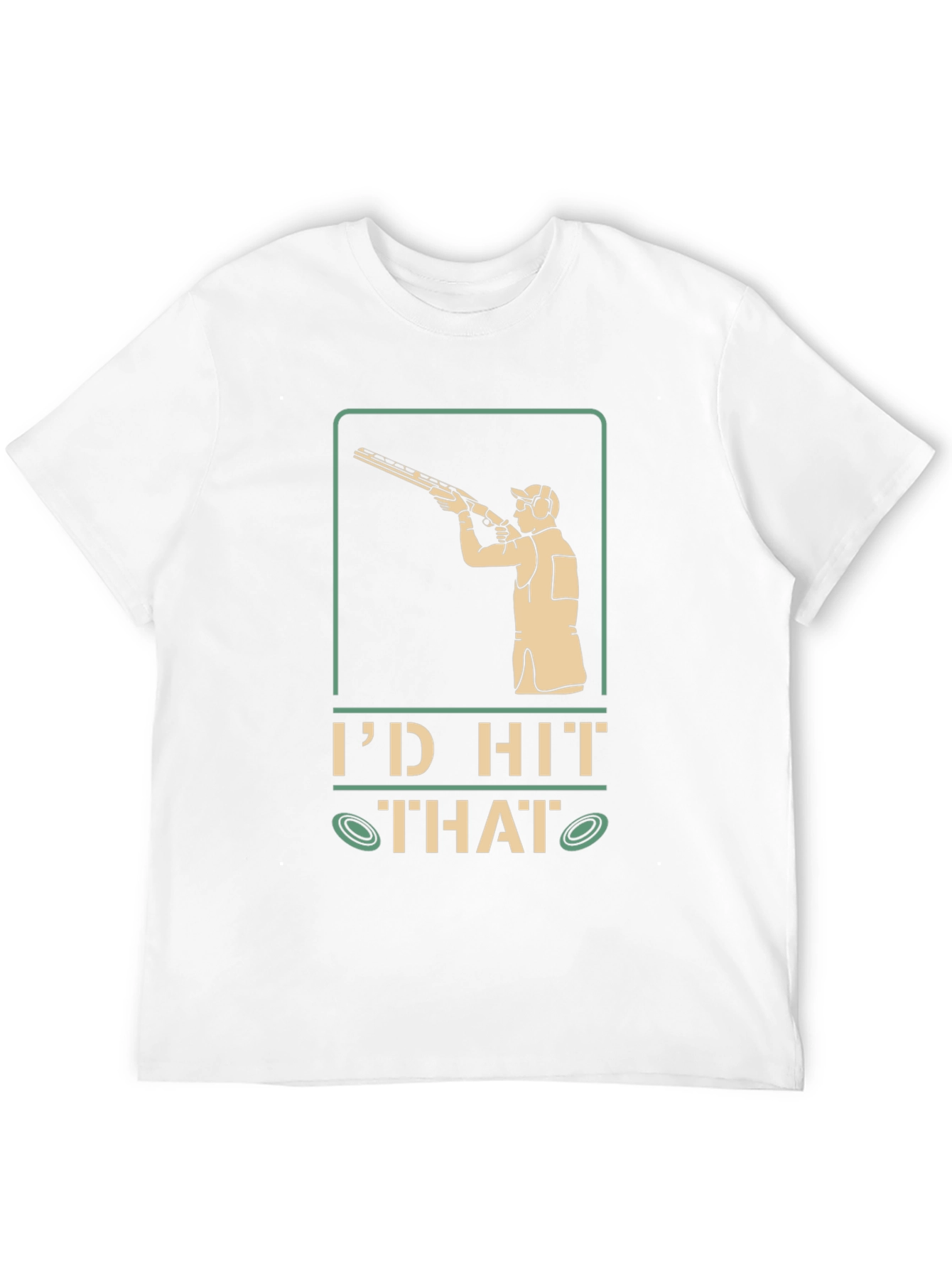 Id Hit That Clay Target Shooting T-Shirt