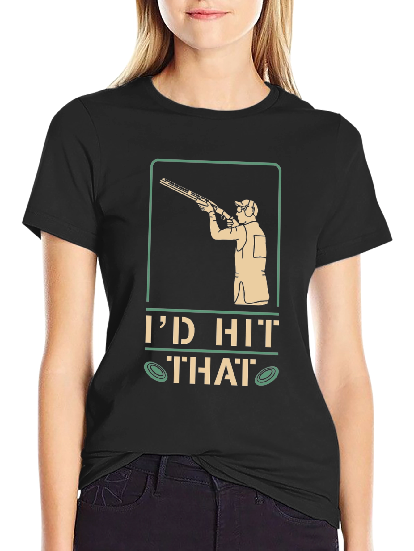 Id Hit That Clay Target Shooting T-Shirt