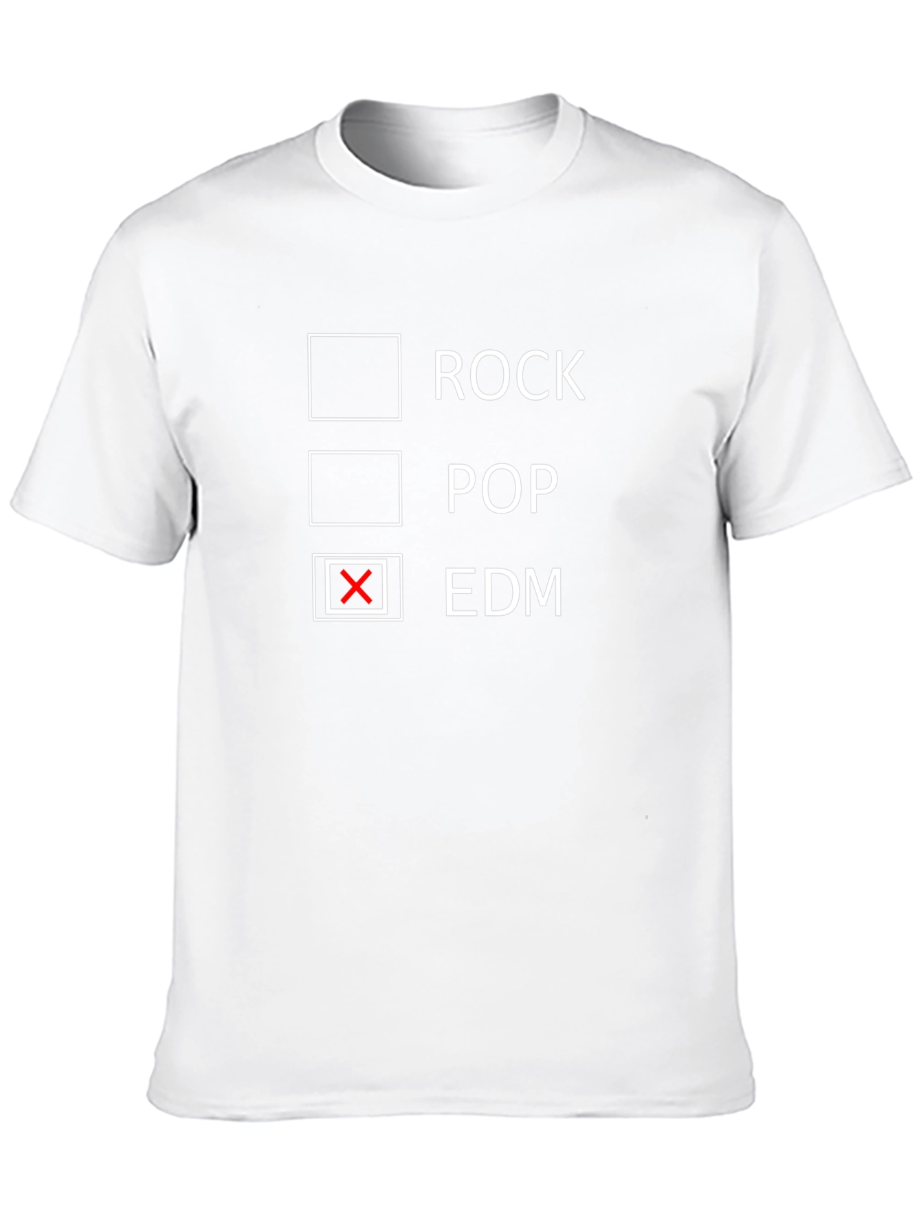 EDM Music Choice Black T-Shirt