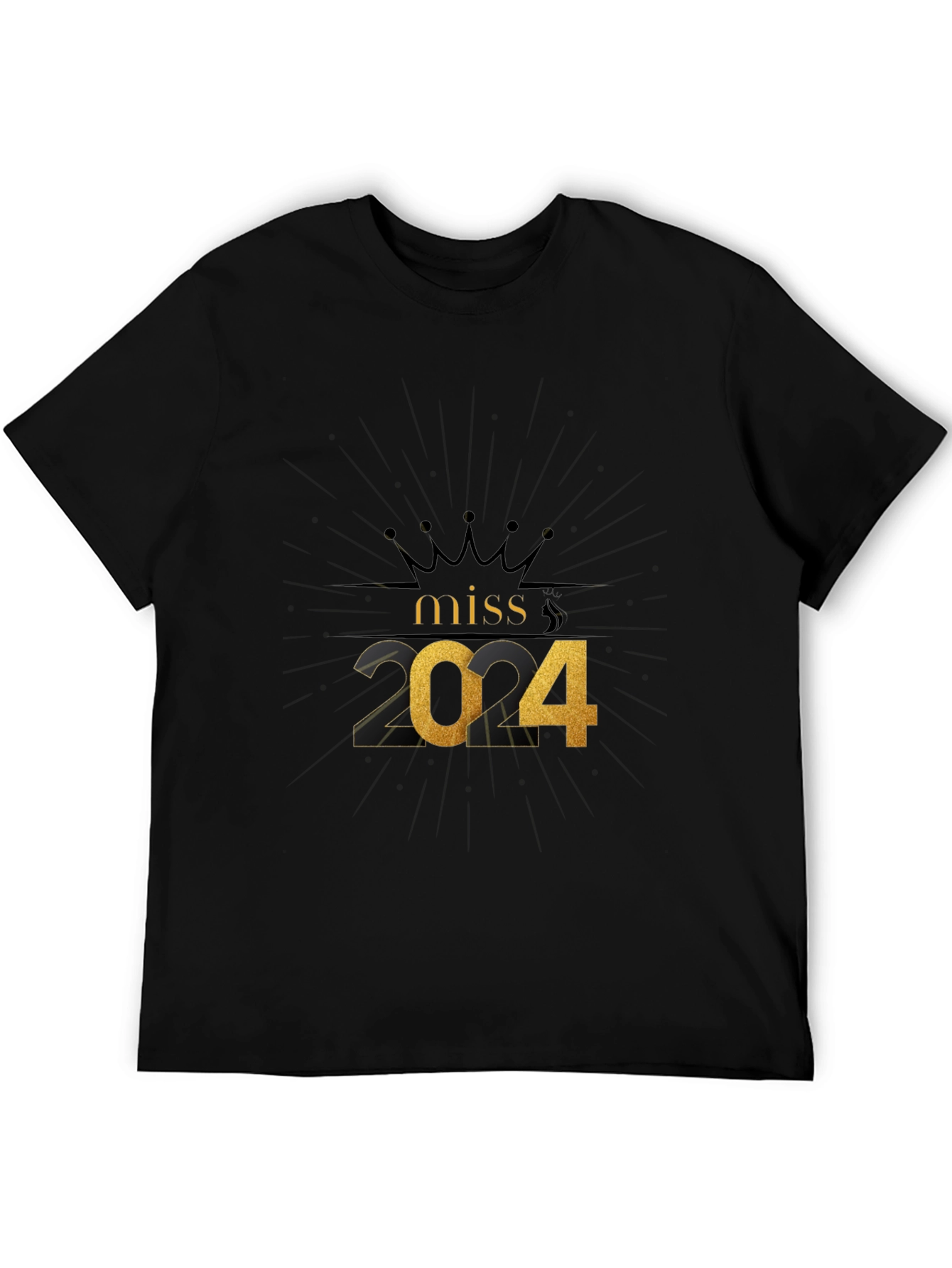 Miss 2024 Graphic T-Shirt - Black