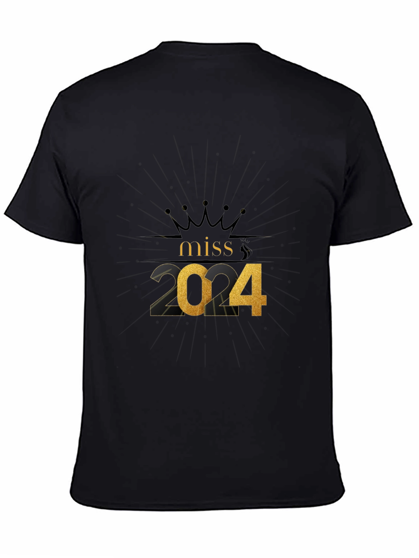 Miss 2024 Graphic T-Shirt - Black