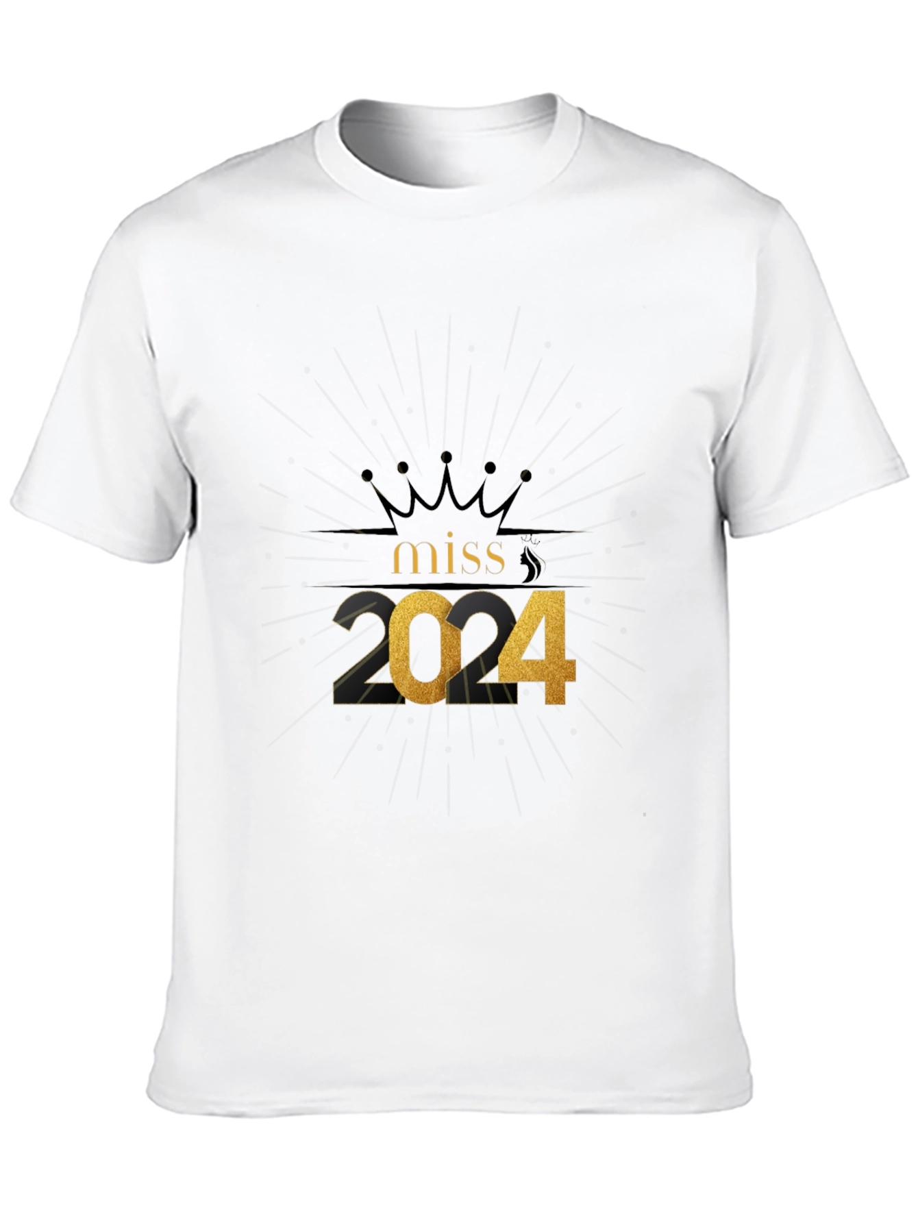 Miss 2024 Graphic T-Shirt - Black