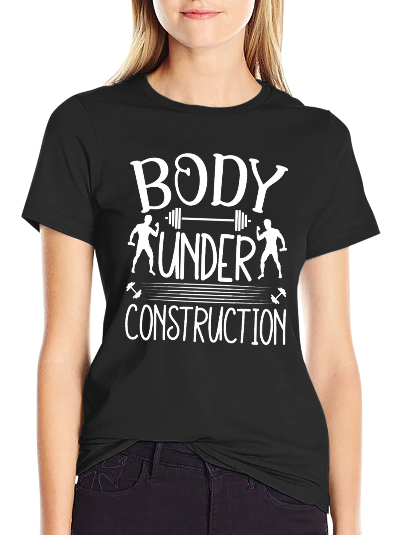 Body Under Construction Graphic T-Shirt