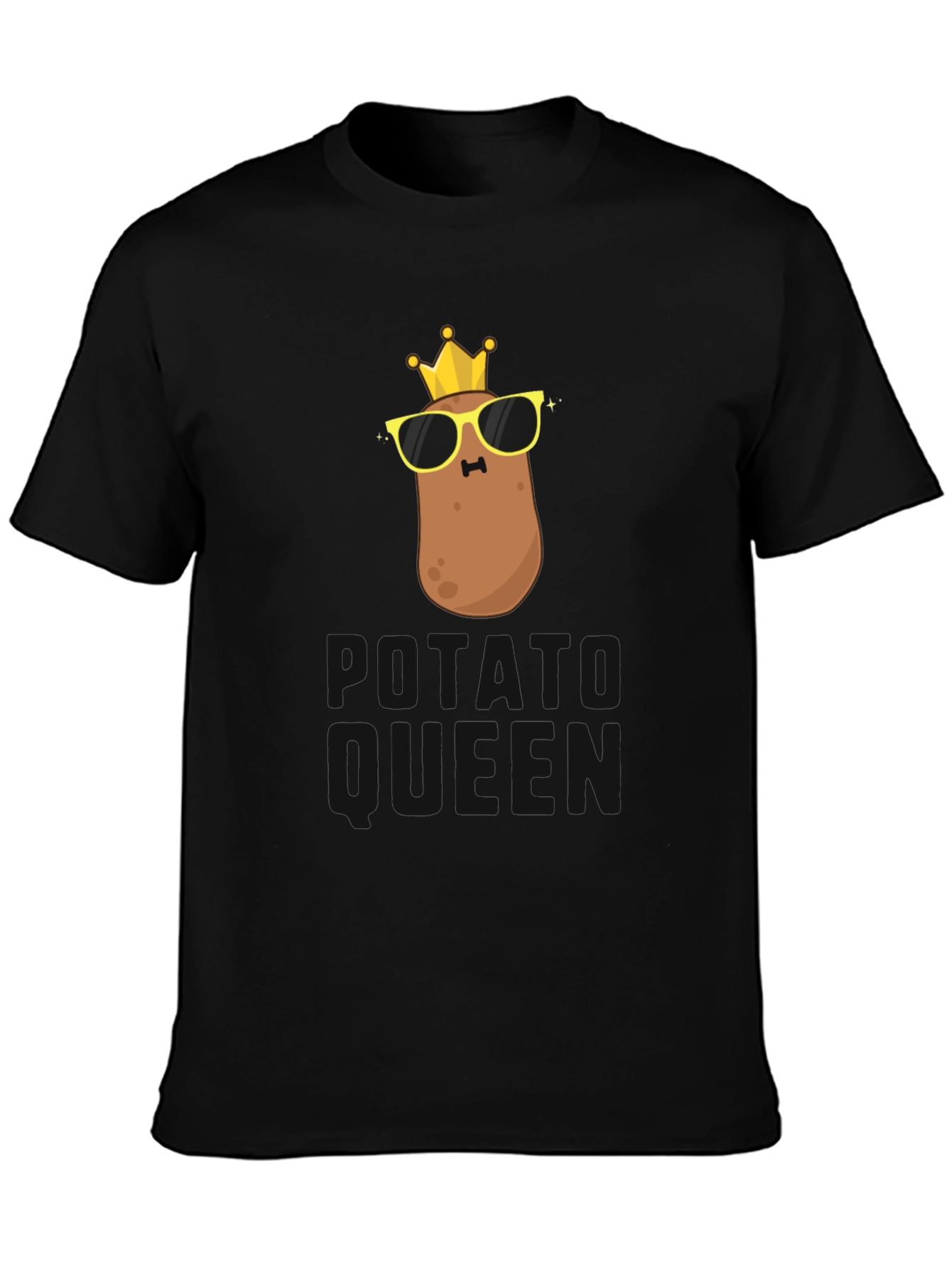 Potato King/Queen Funny Graphic T-Shirt
