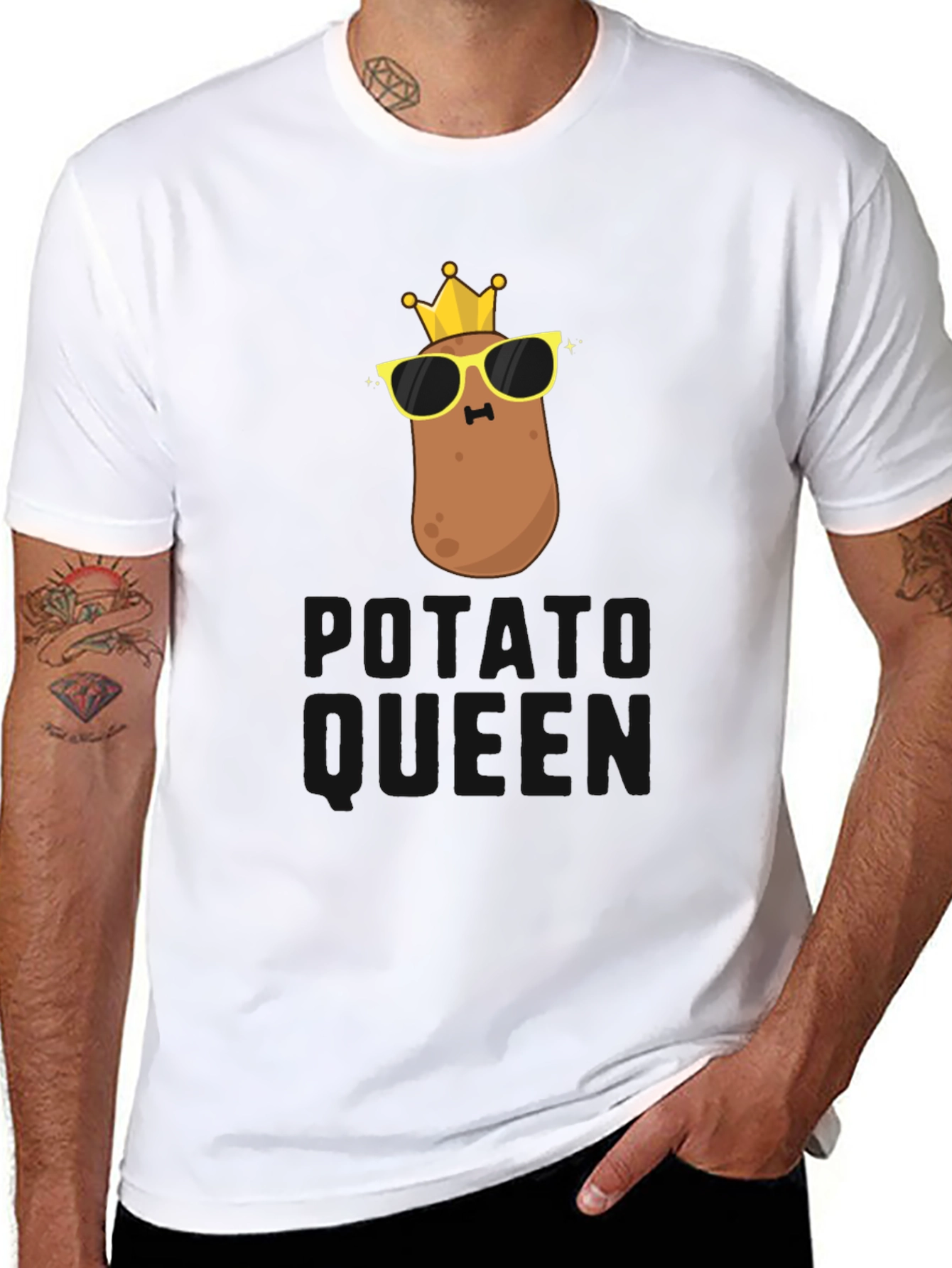 Potato King/Queen Funny Graphic T-Shirt