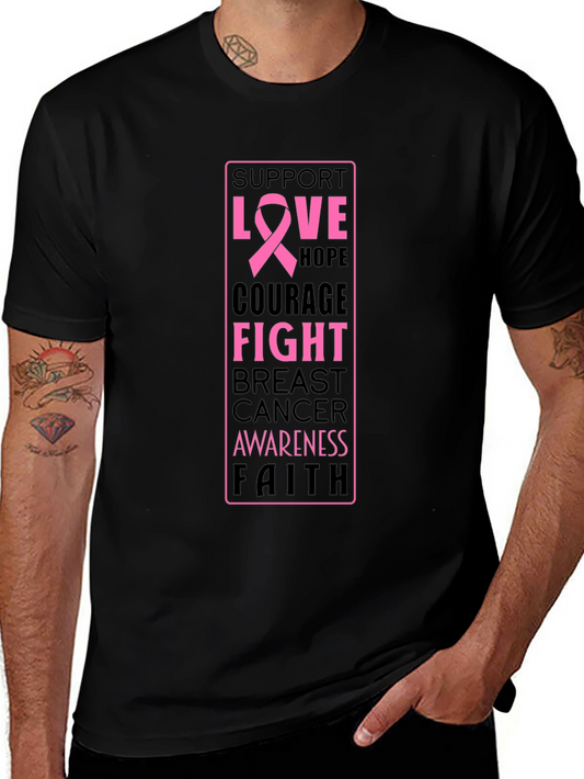 Breast Cancer Awareness Support T-Shirt
