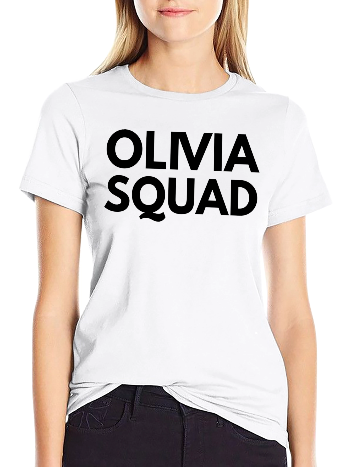Olivia Squad Tee - Unisex Crew Neck Shirt