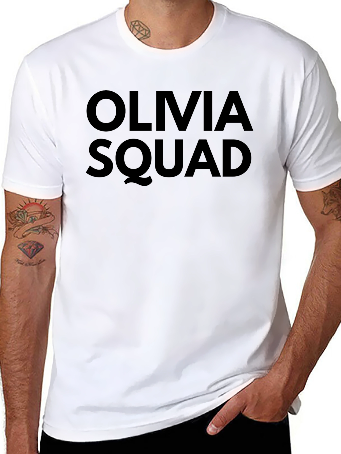 Olivia Squad Tee - Unisex Crew Neck Shirt
