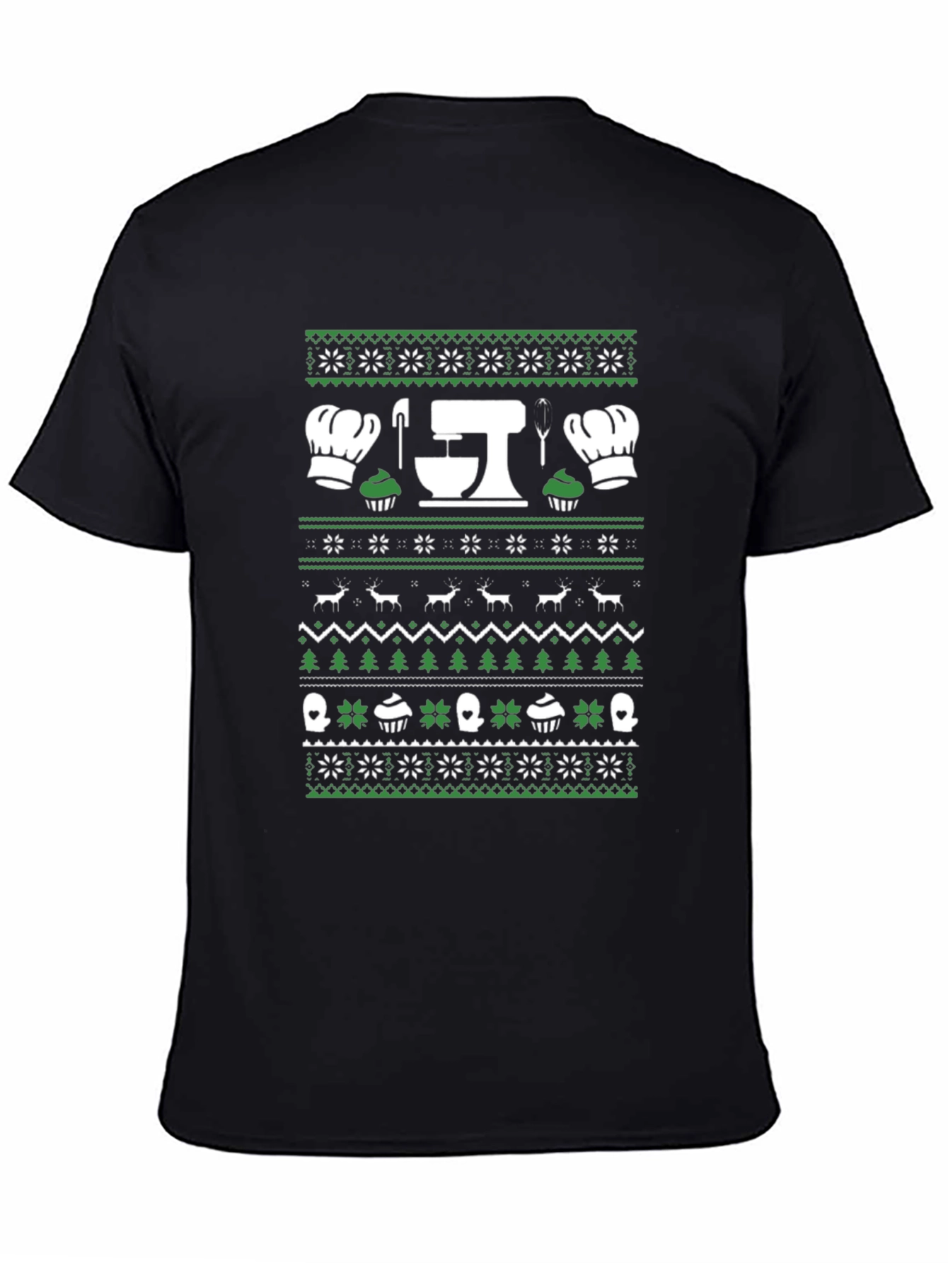 Baking Ugly Christmas Sweater T-Shirt