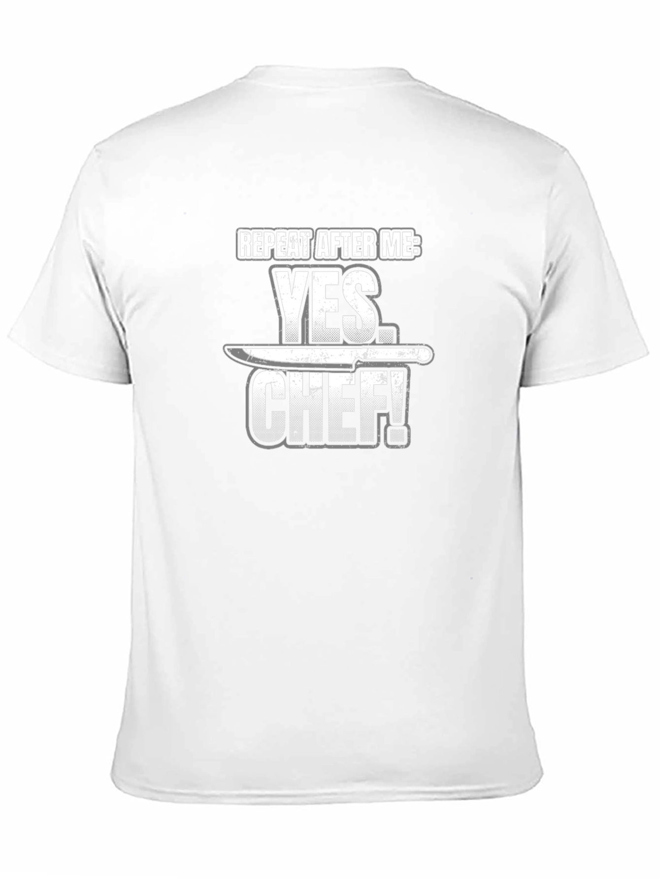 Yes Chef T-Shirt - Culinary Humor Tee