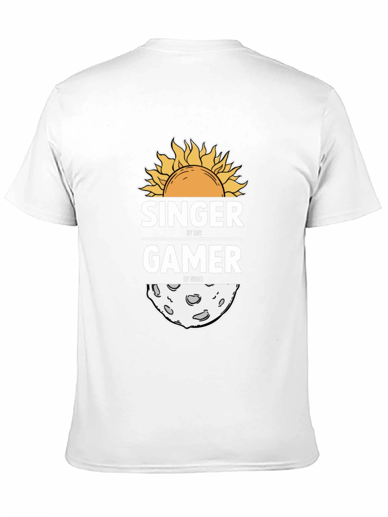 Singer By Day Gamer By Night Graphic Tee