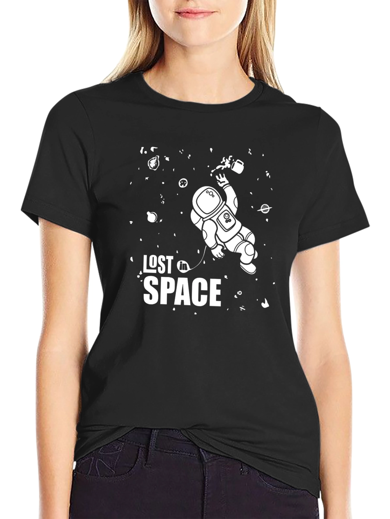 Lost in Space Astronaut Graphic Tee
