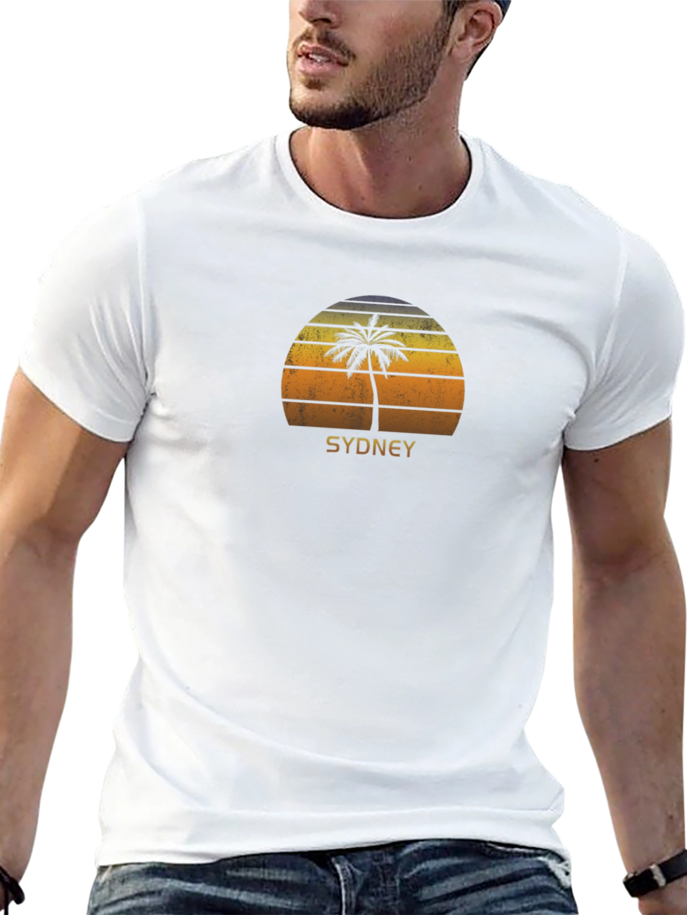 Retro Sydney Sunset T-Shirt