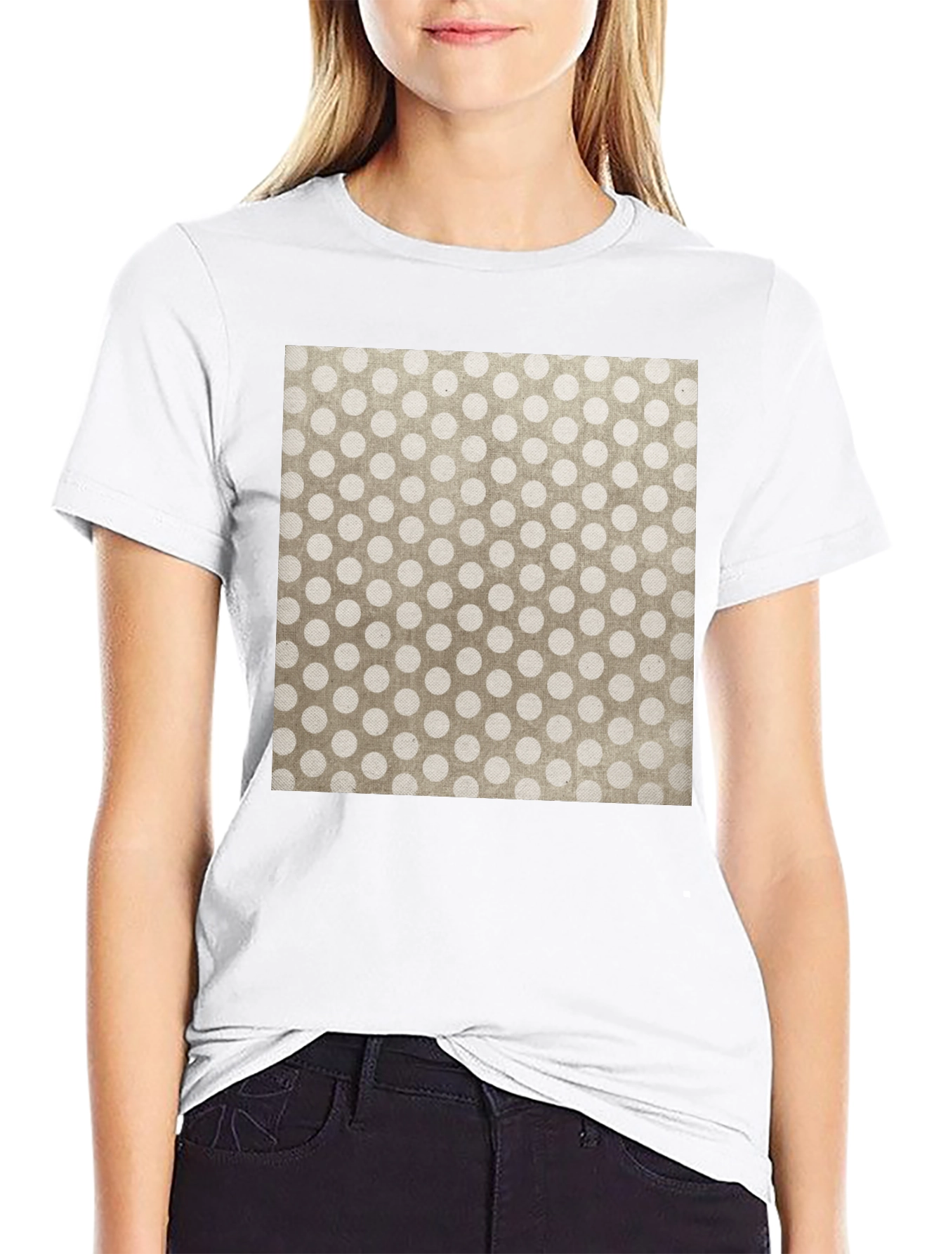 Polka Dot Tee - Stylish Casual Wear