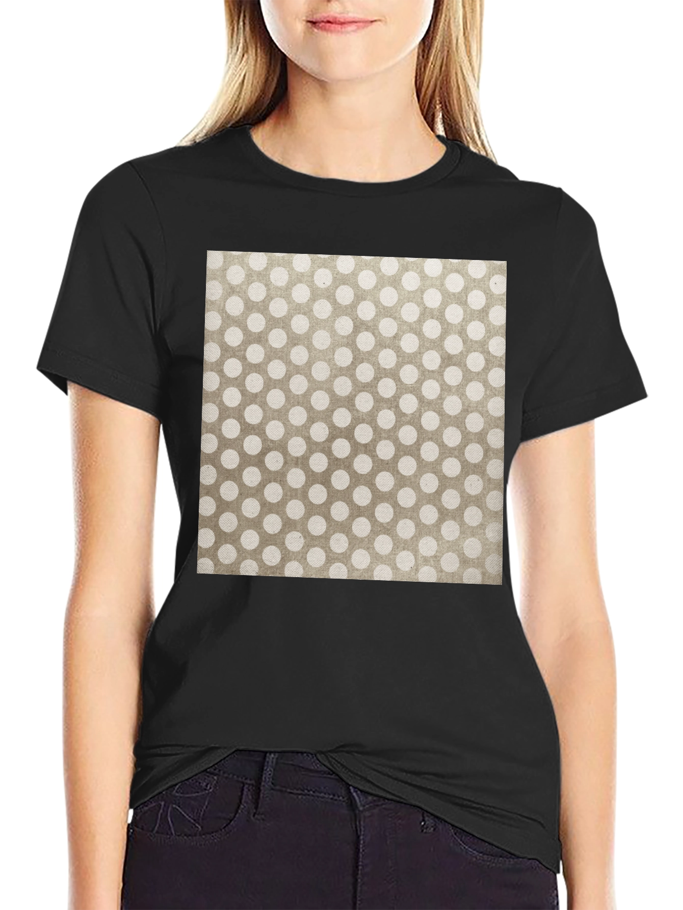 Polka Dot Tee - Stylish Casual Wear
