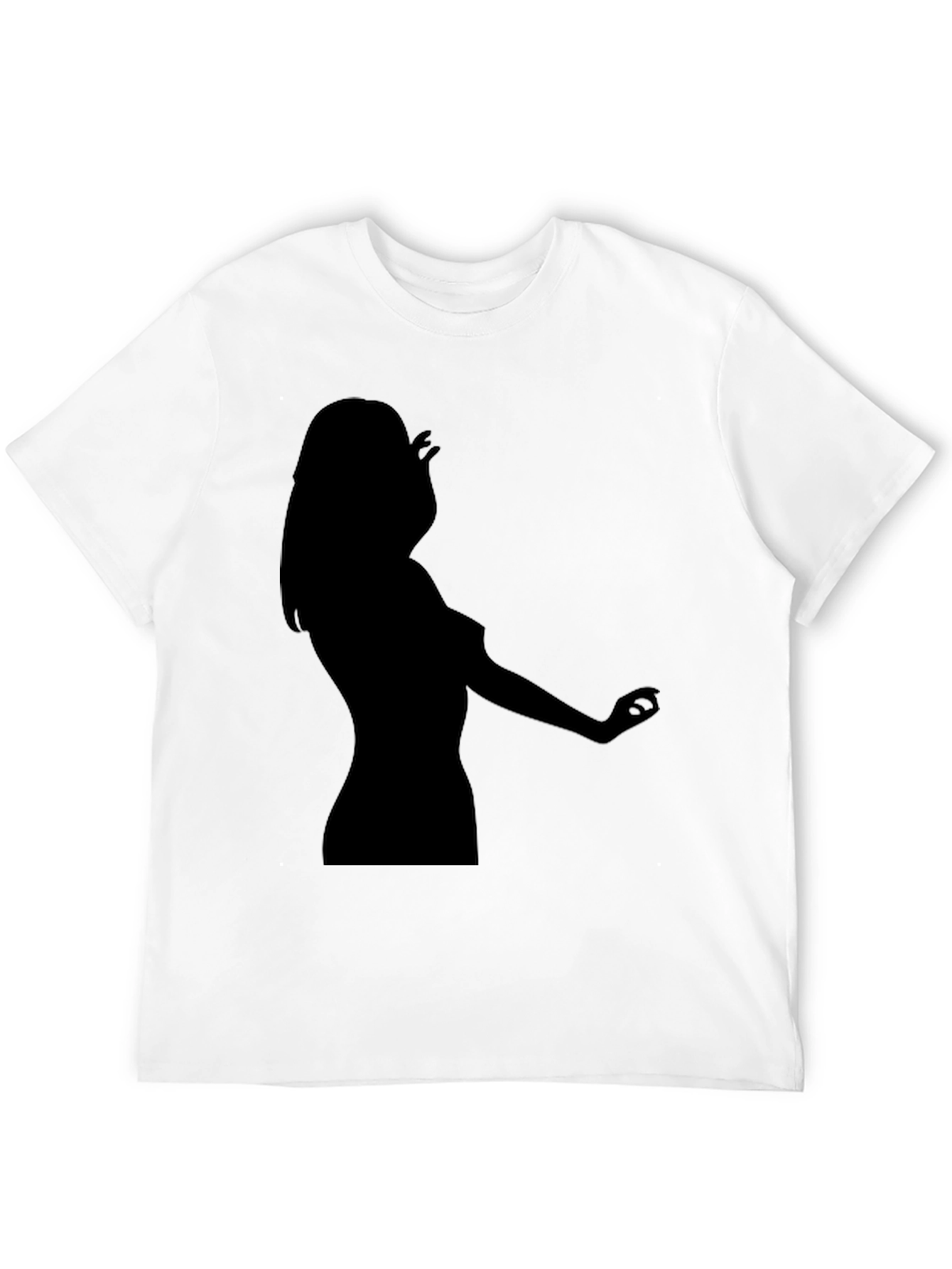 Black Tee - Silhouette Design