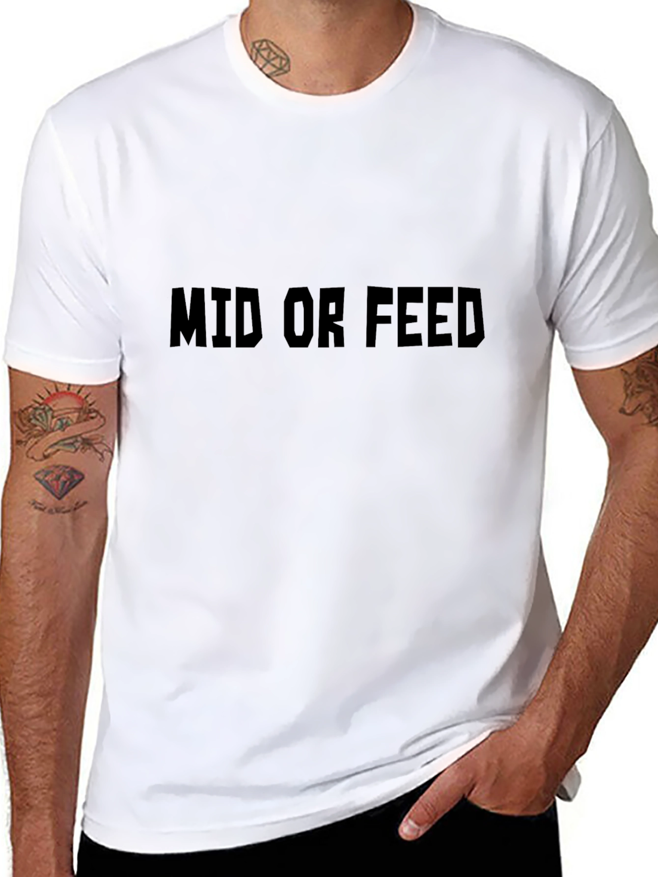 Mid or Feed T-Shirt - Gamer Style
