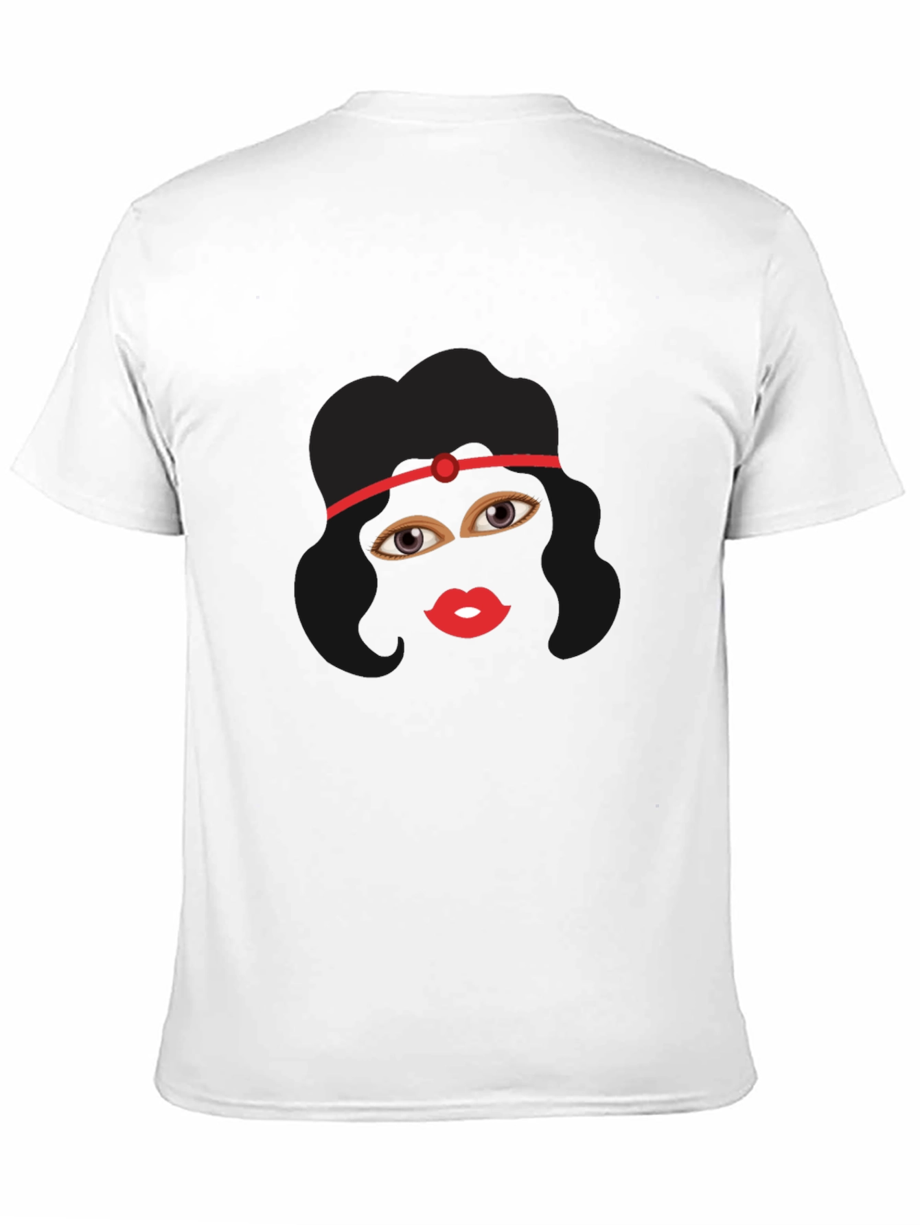 Ninja Girl Graphic Tee - Black Cotton T-Shirt