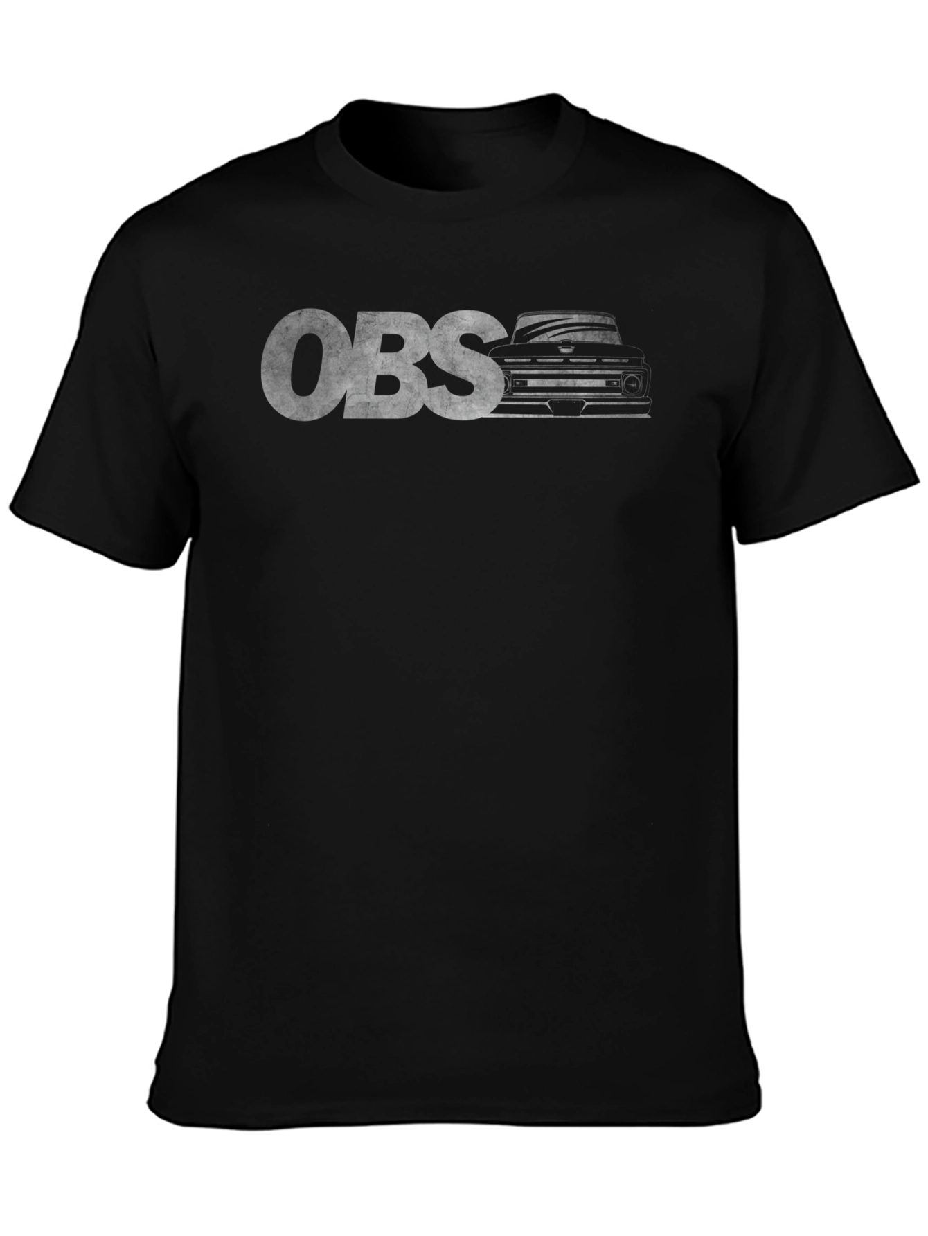 OBS Truck Graphic Tee - Classic Black