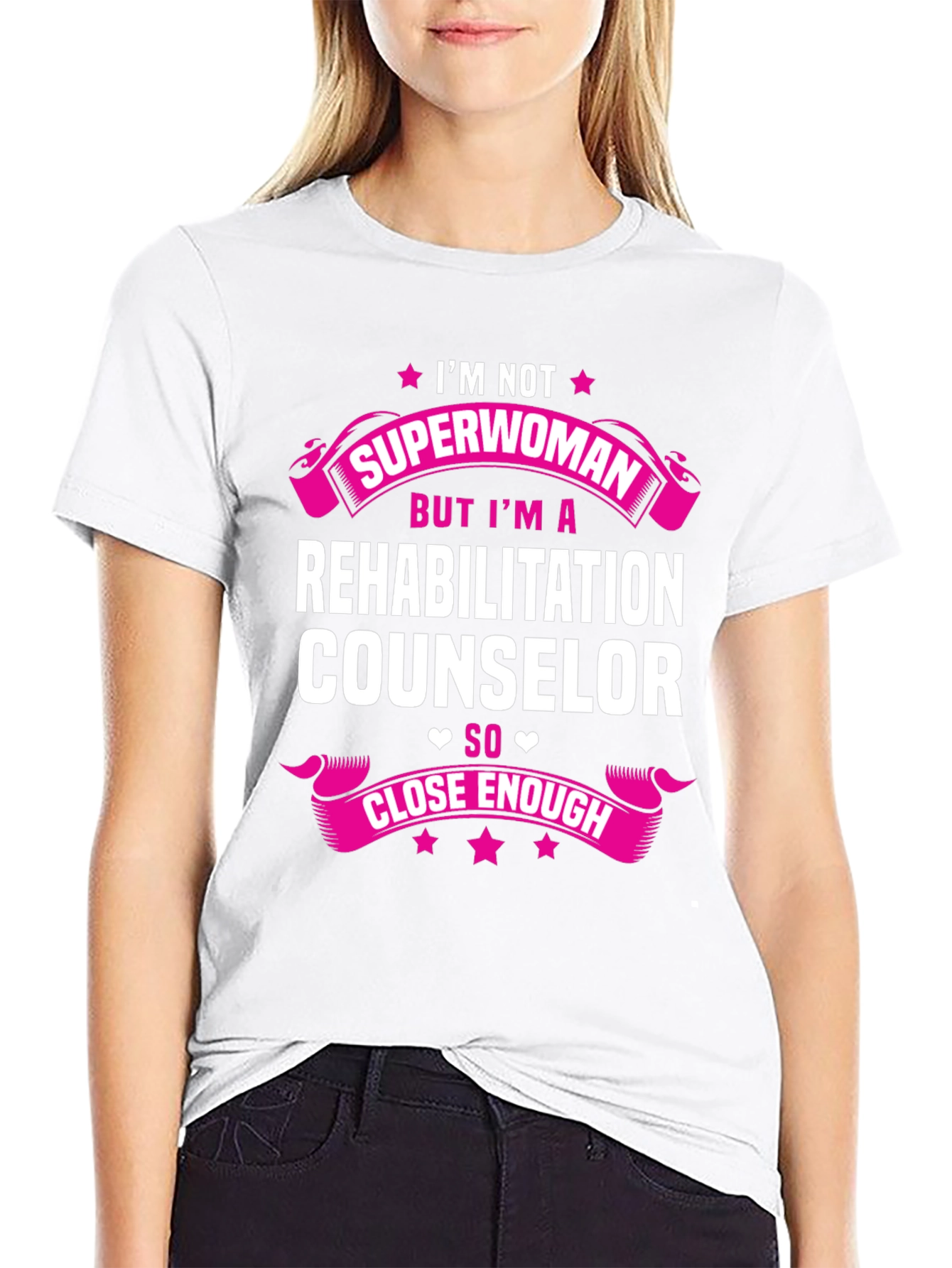Rehabilitation Counselor Superwoman T-Shirt
