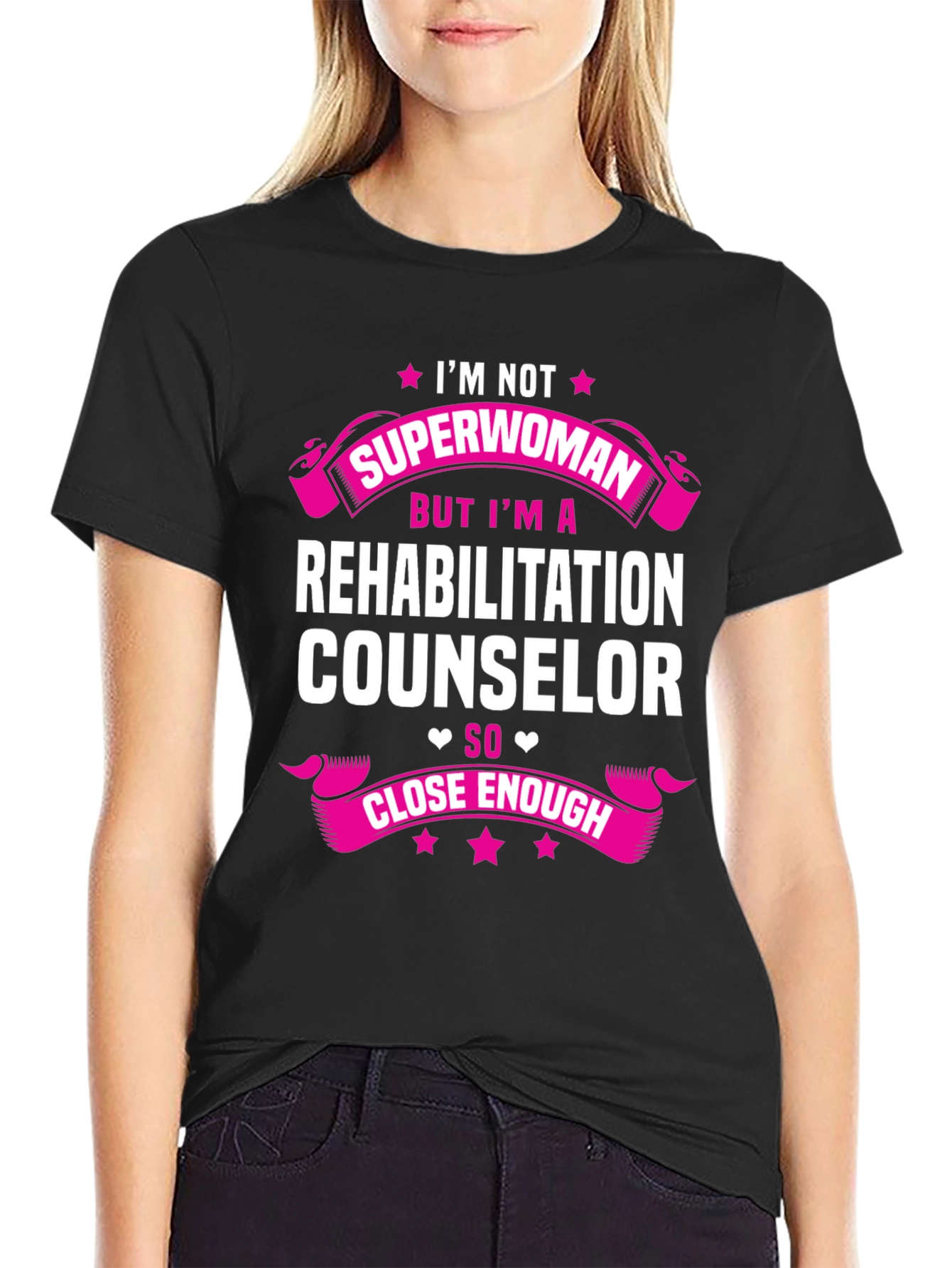 Rehabilitation Counselor Superwoman T-Shirt
