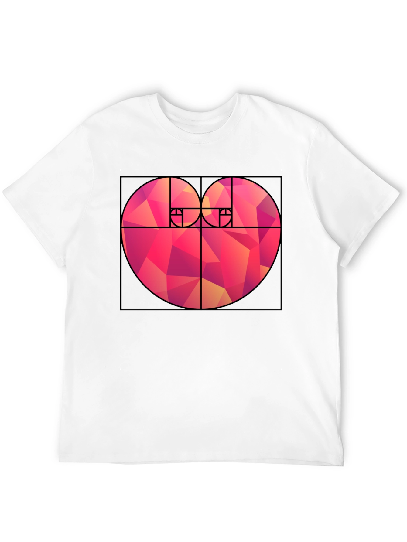 Geometric Heart T-Shirt
