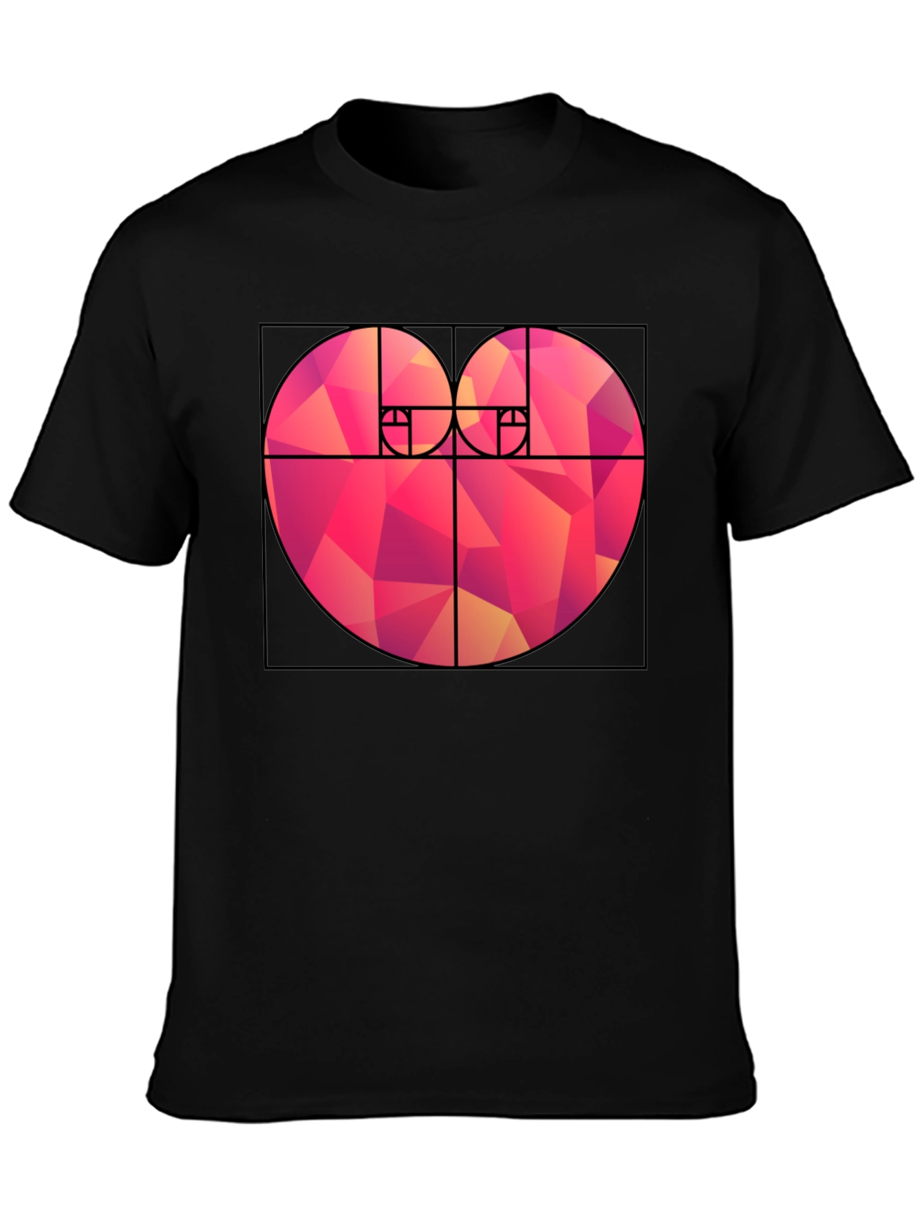 Geometric Heart T-Shirt