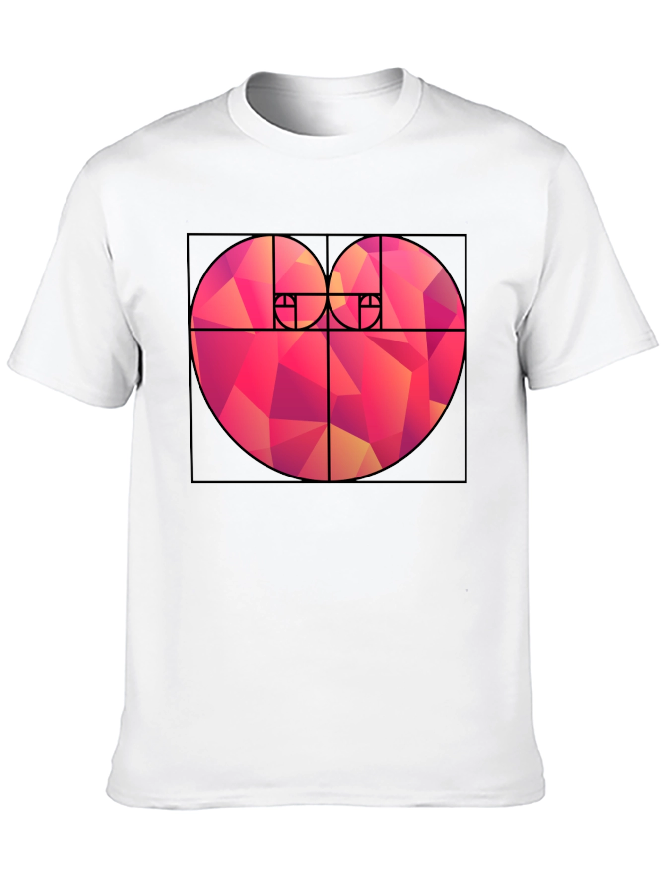 Geometric Heart T-Shirt
