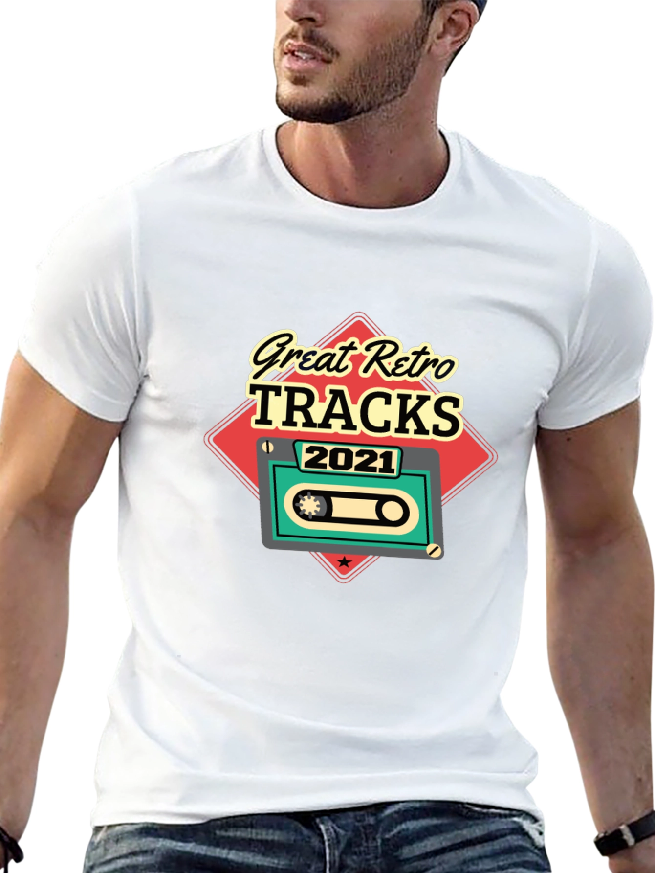 Great Retro Tracks 2021 Graphic Tee