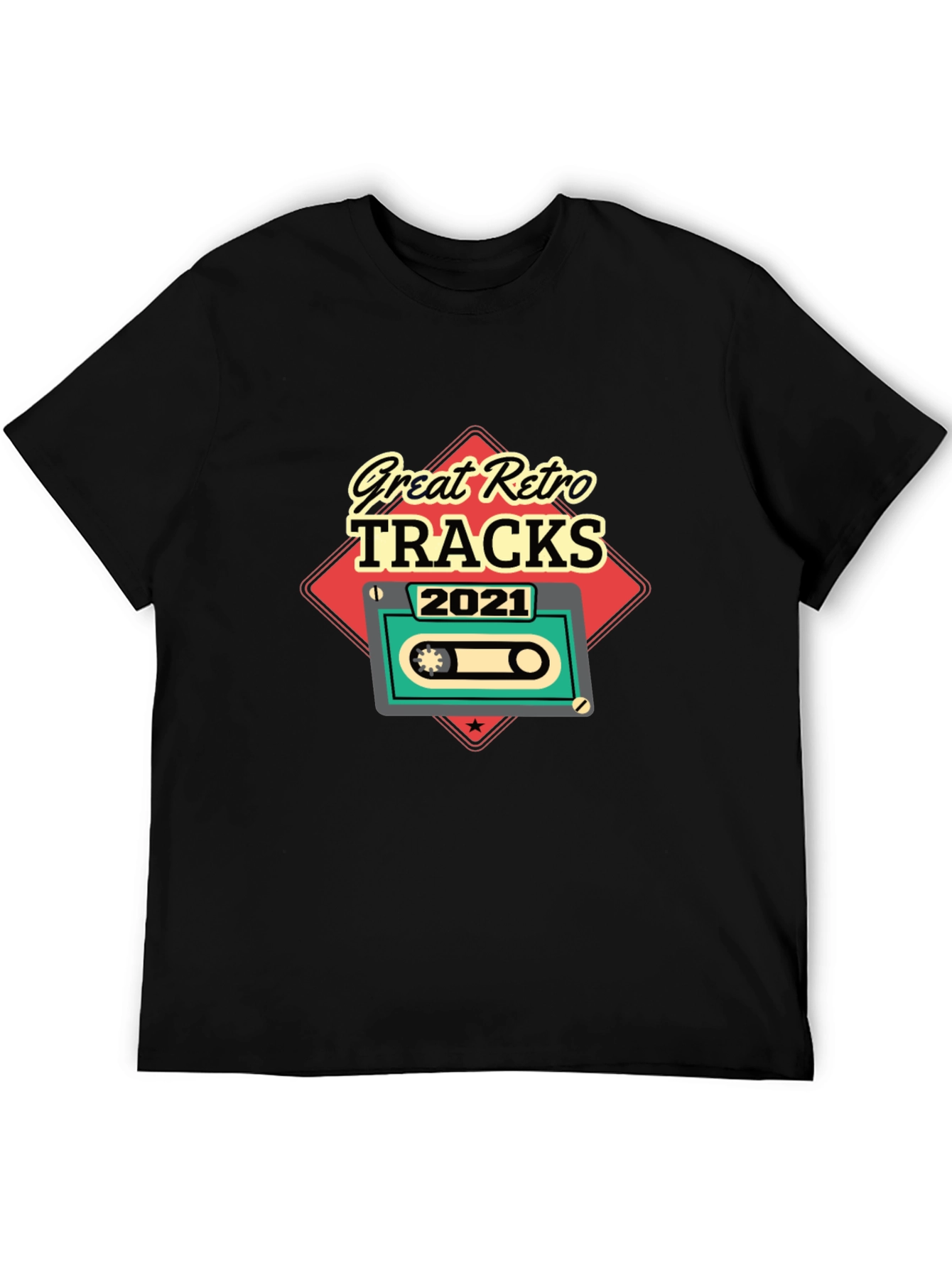 Great Retro Tracks 2021 Graphic Tee
