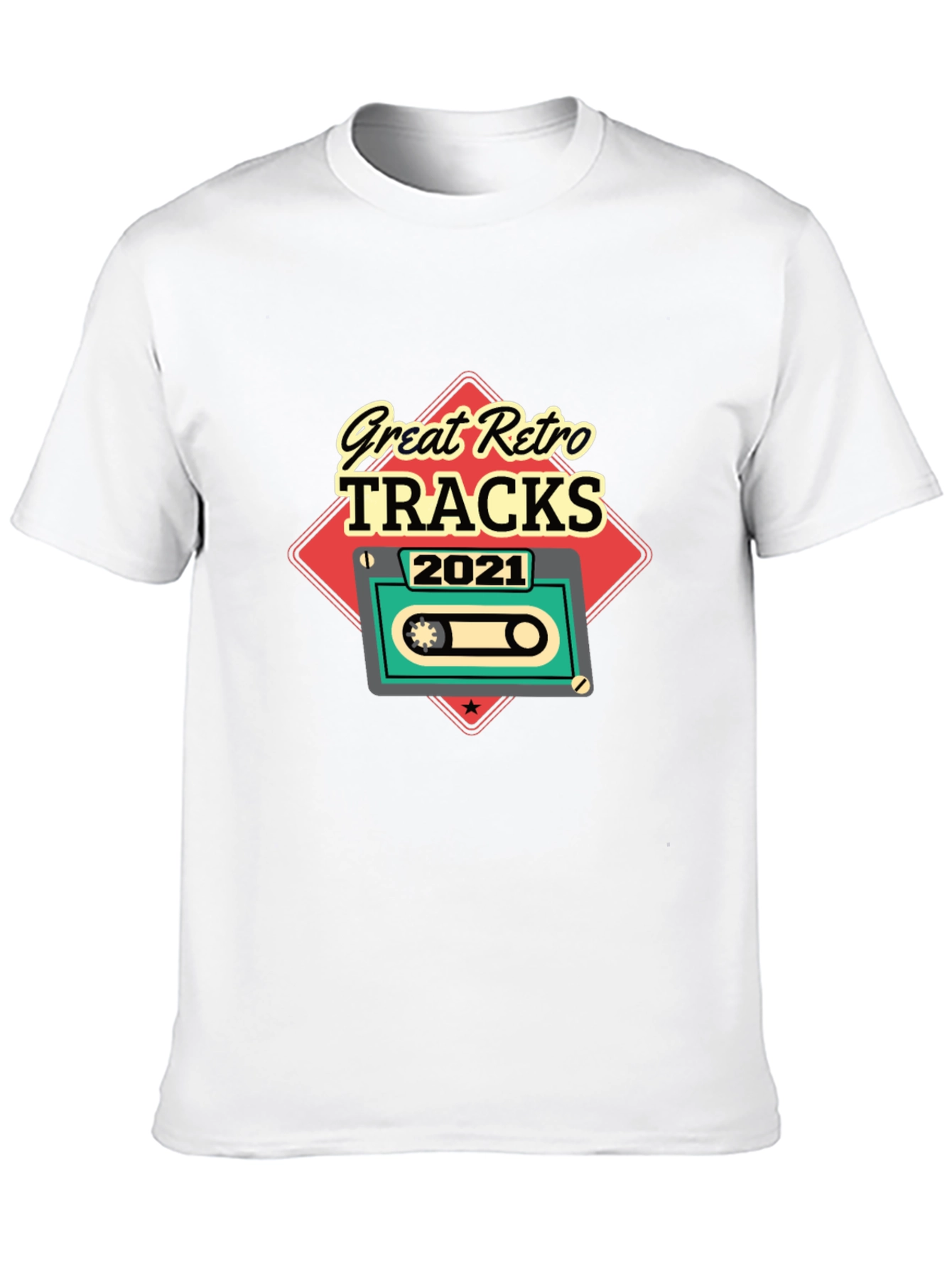 Great Retro Tracks 2021 Graphic Tee