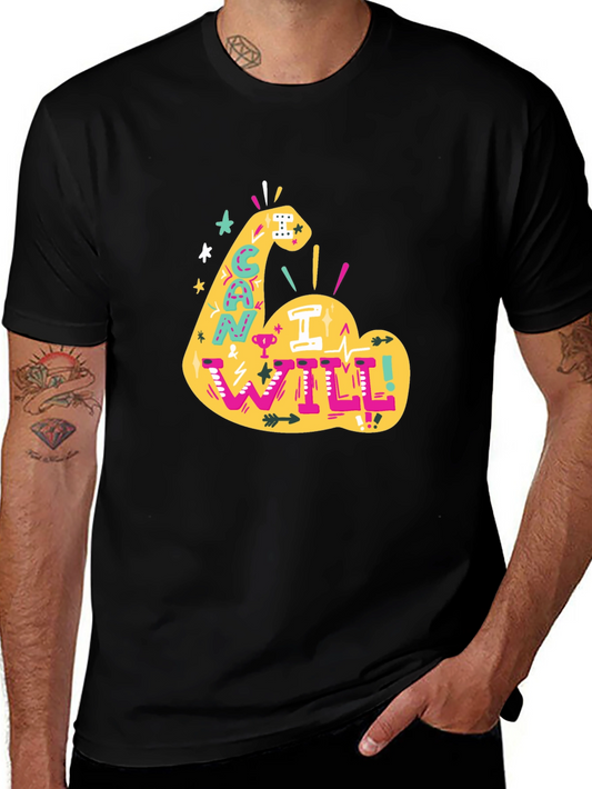 Can I Will Arm Graphic T-Shirt