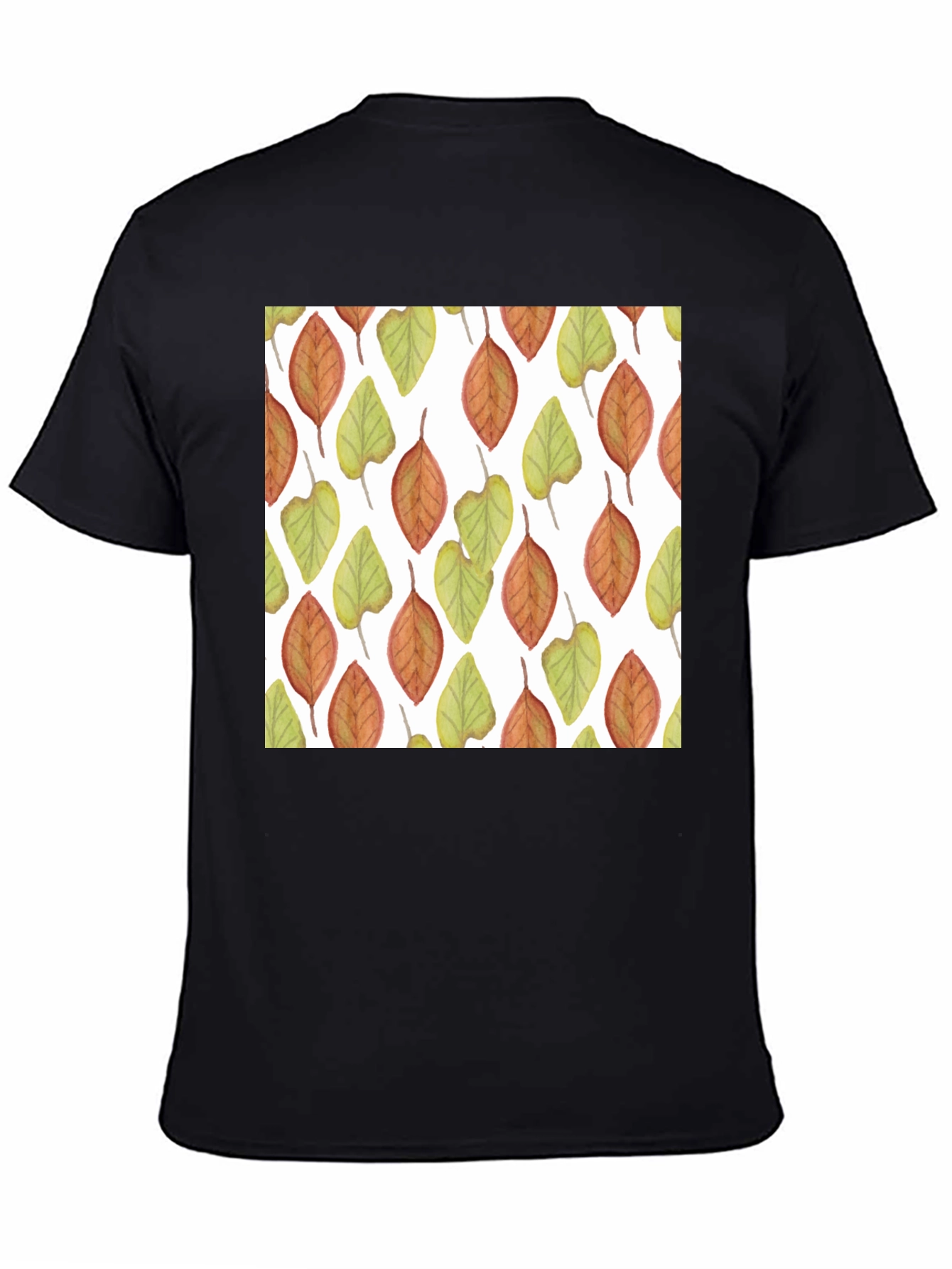 Leaf Pattern T-Shirt