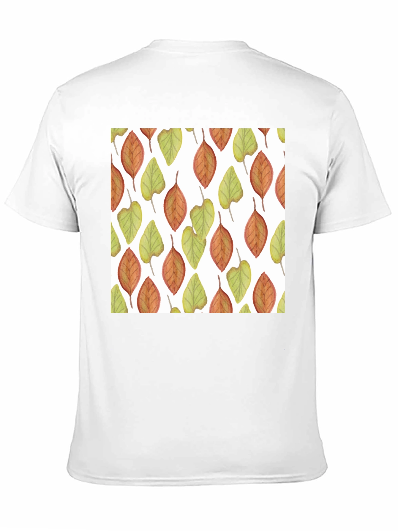 Leaf Pattern T-Shirt