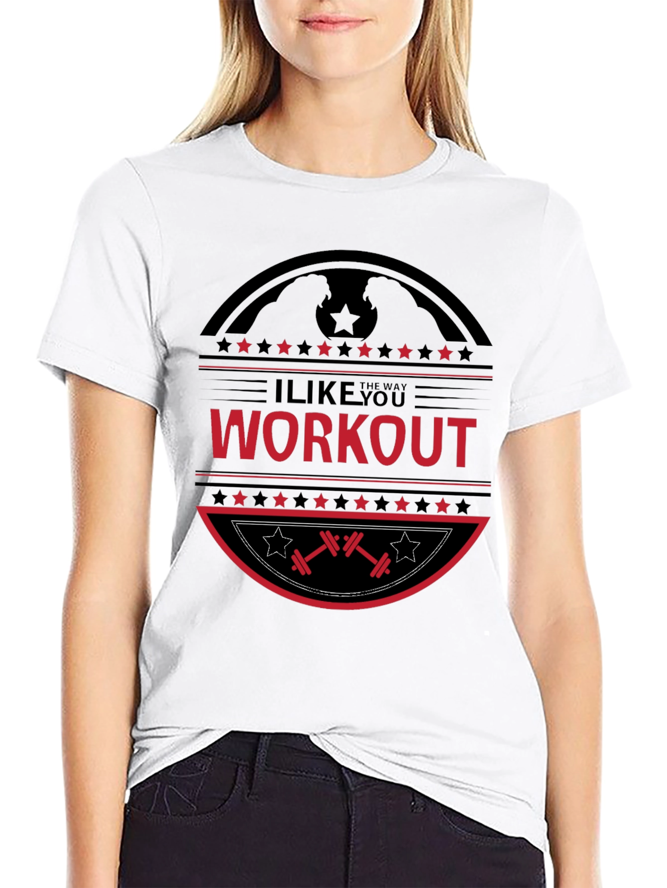 I Like The Way You Workout Black T-Shirt