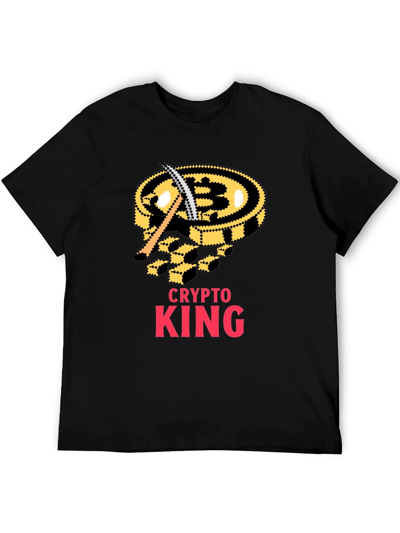 Crypto King Bitcoin Miner T-Shirt