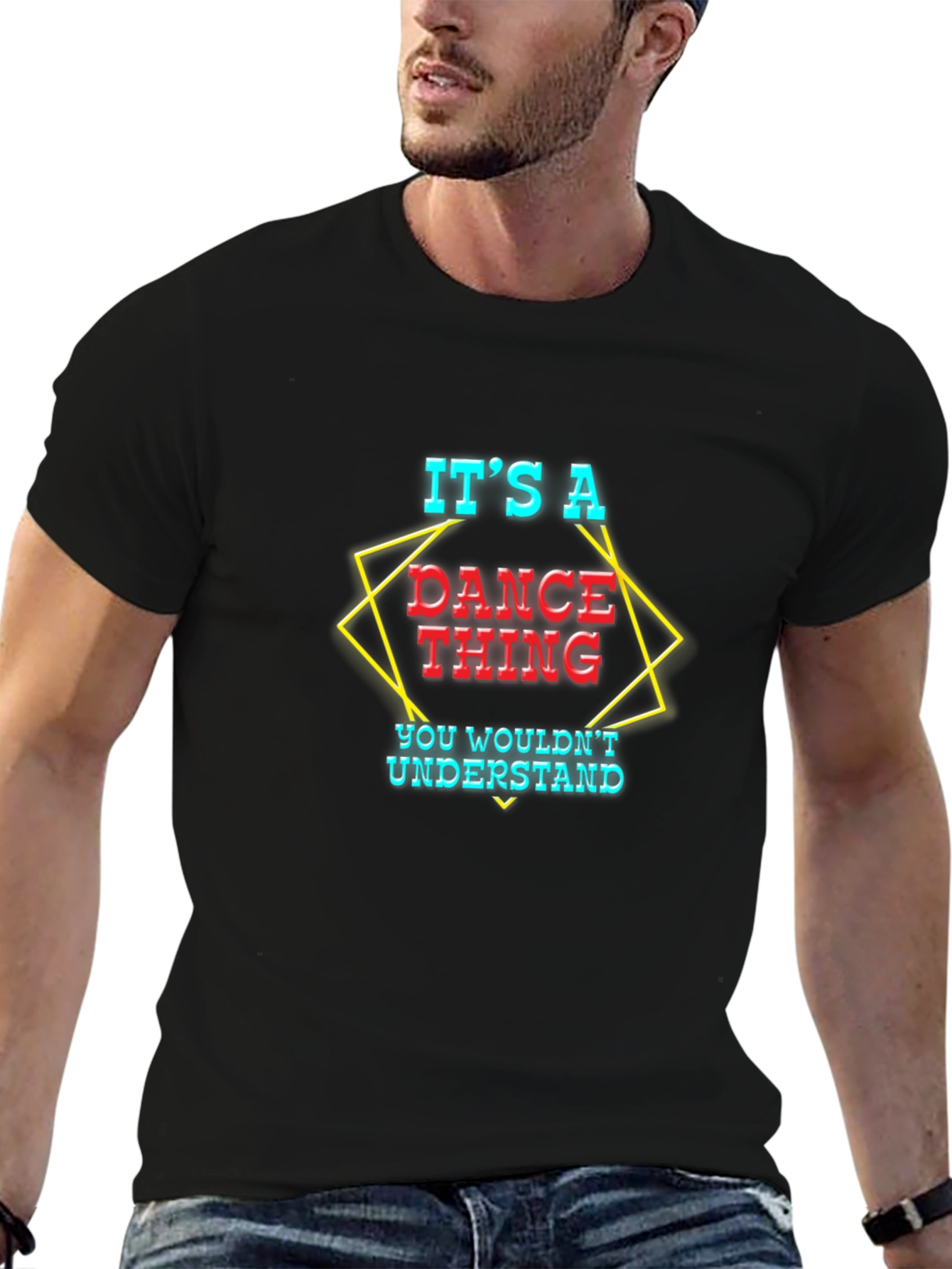 Its a Dance Thing Mens Black T-Shirt