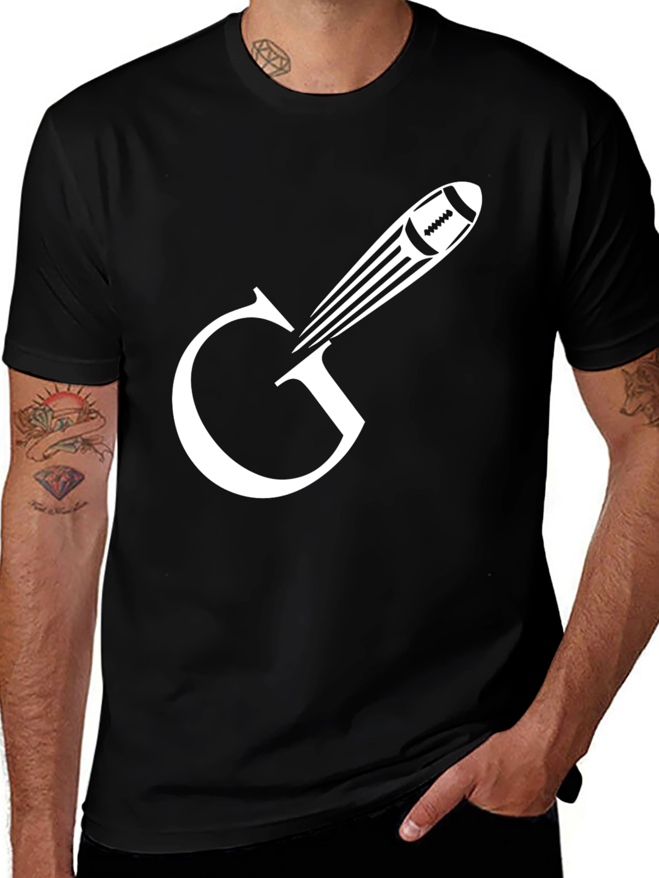 Football Graphic Tee - Stylish Sports Fan Apparel